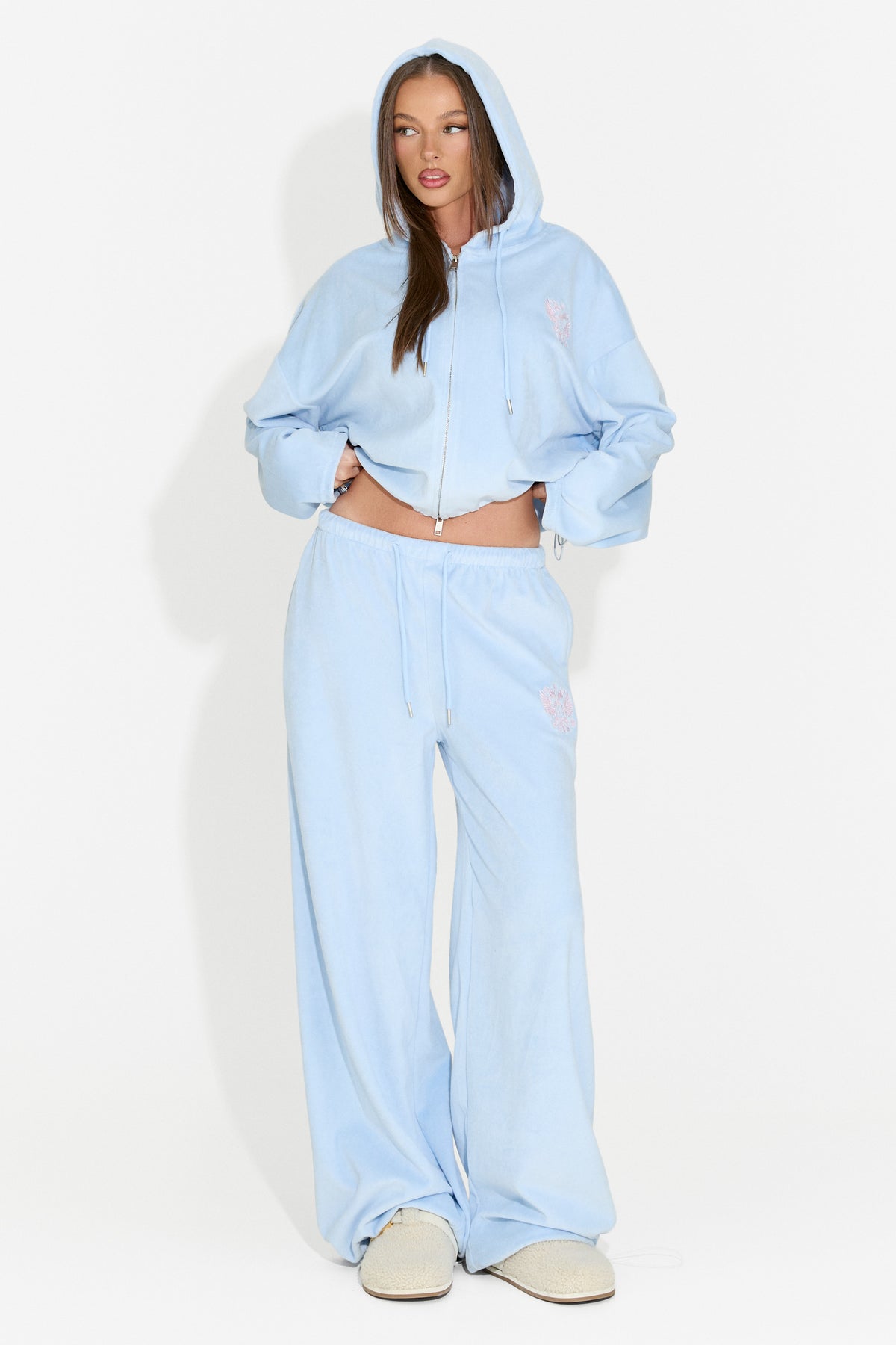 Women's casual light blue tracksuit Scoleaesia Bogas