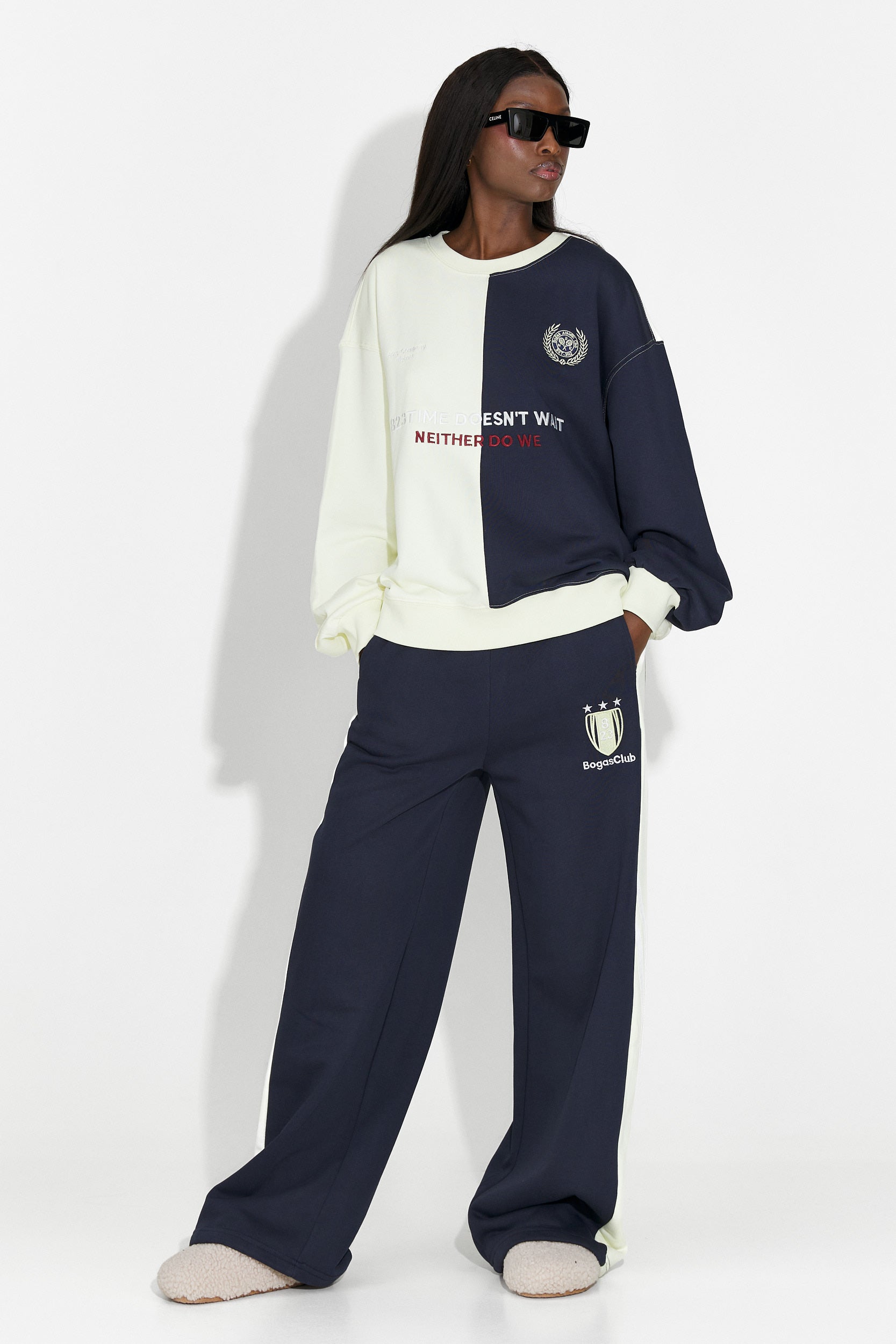 Damski dres casual granatowy Mariva Bogas