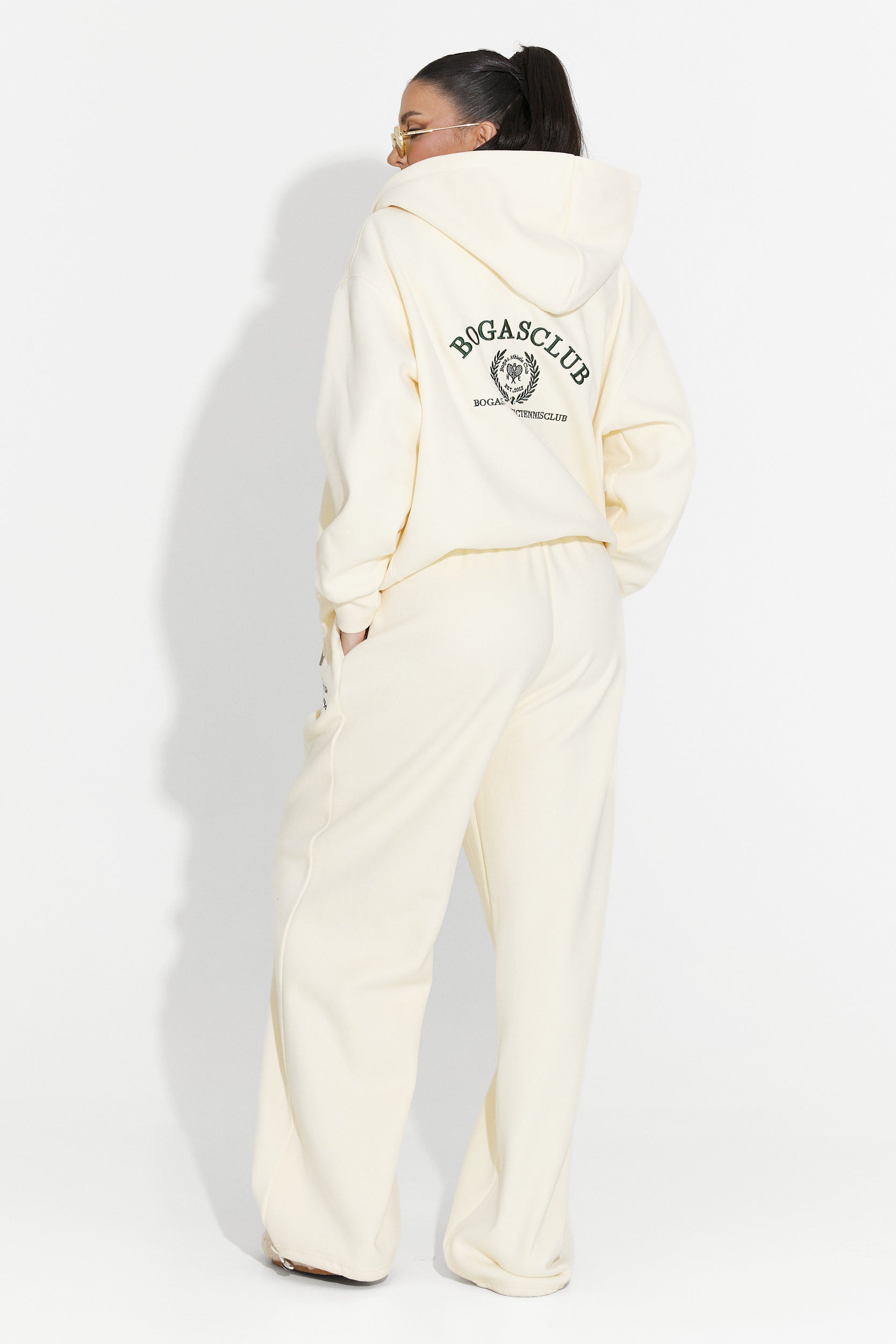 Kalira Bogas Tenue d'Entraînement Décontractée Jaune pour Femme