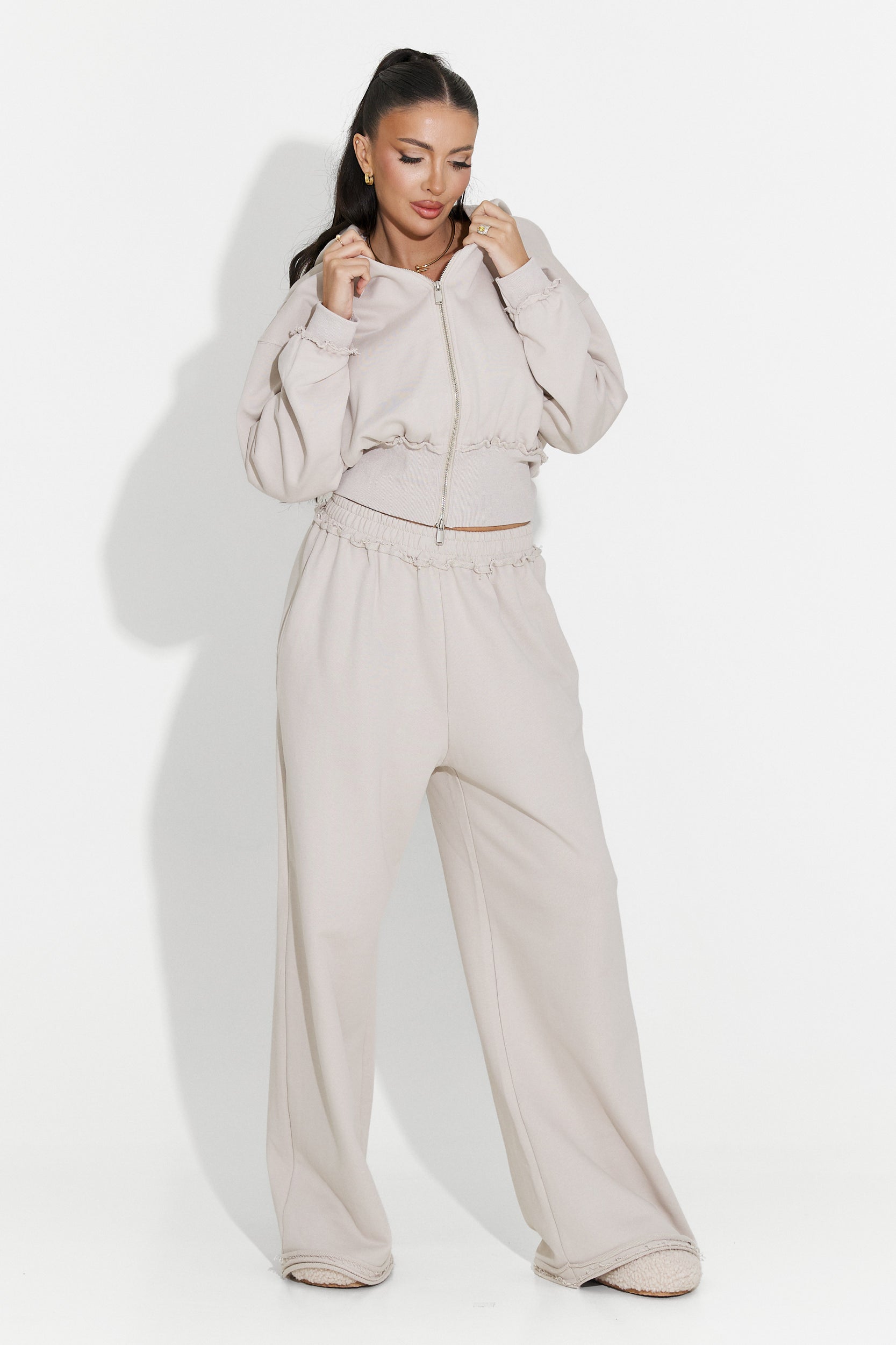 Seloria Bogas Lässiges Graues Damen Training