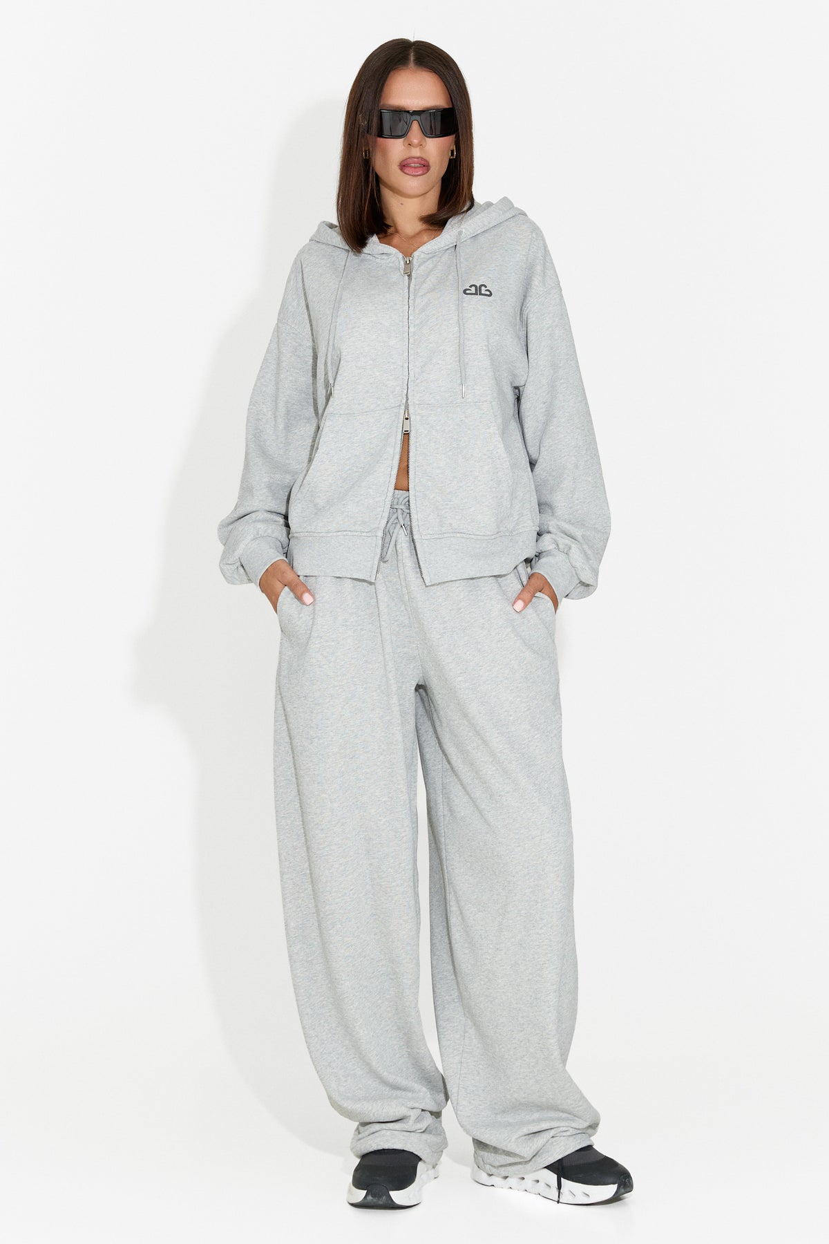 Survêtement casual pour femme gris Chavimielia Bogas