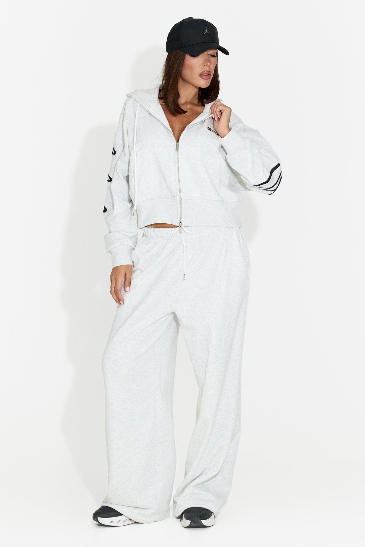 Women's casual gray tracksuit Jaliraeria Bogas