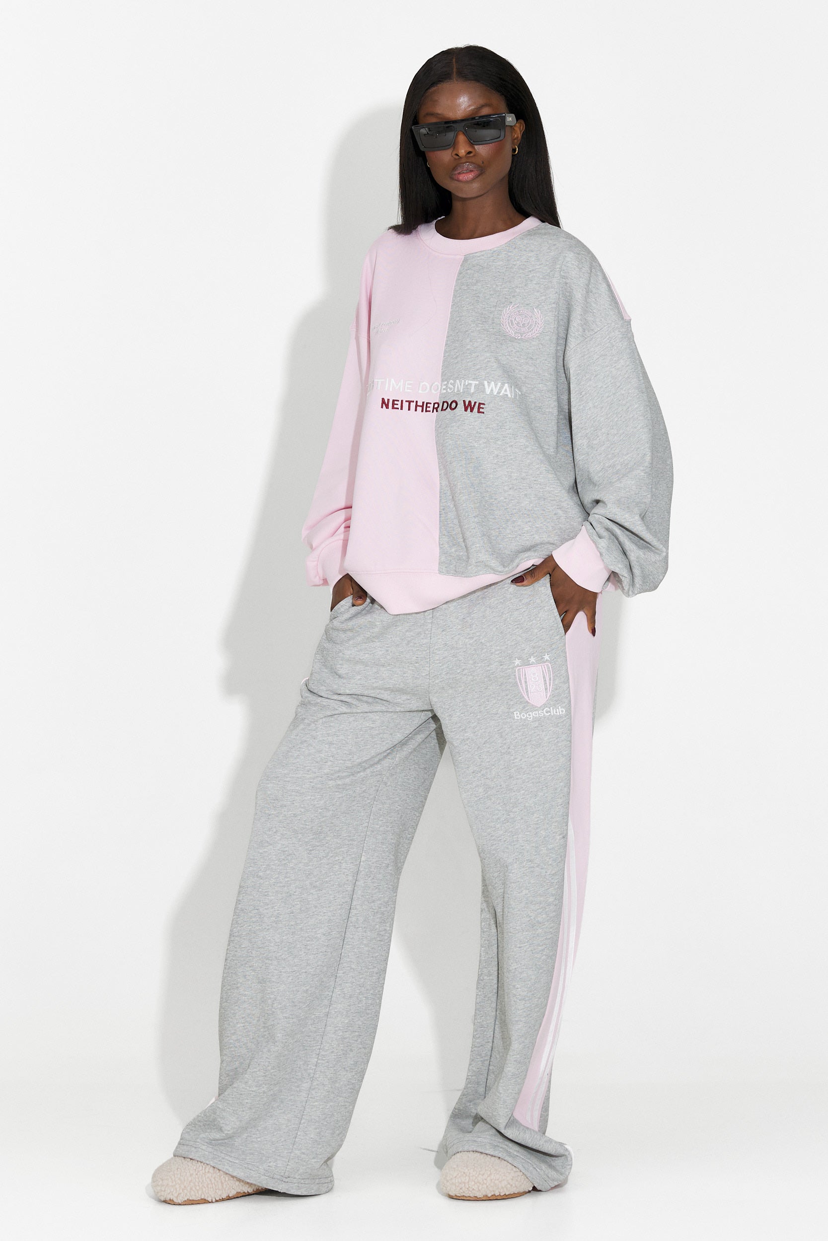 Szary casualowy dres damski Mariva Bogas