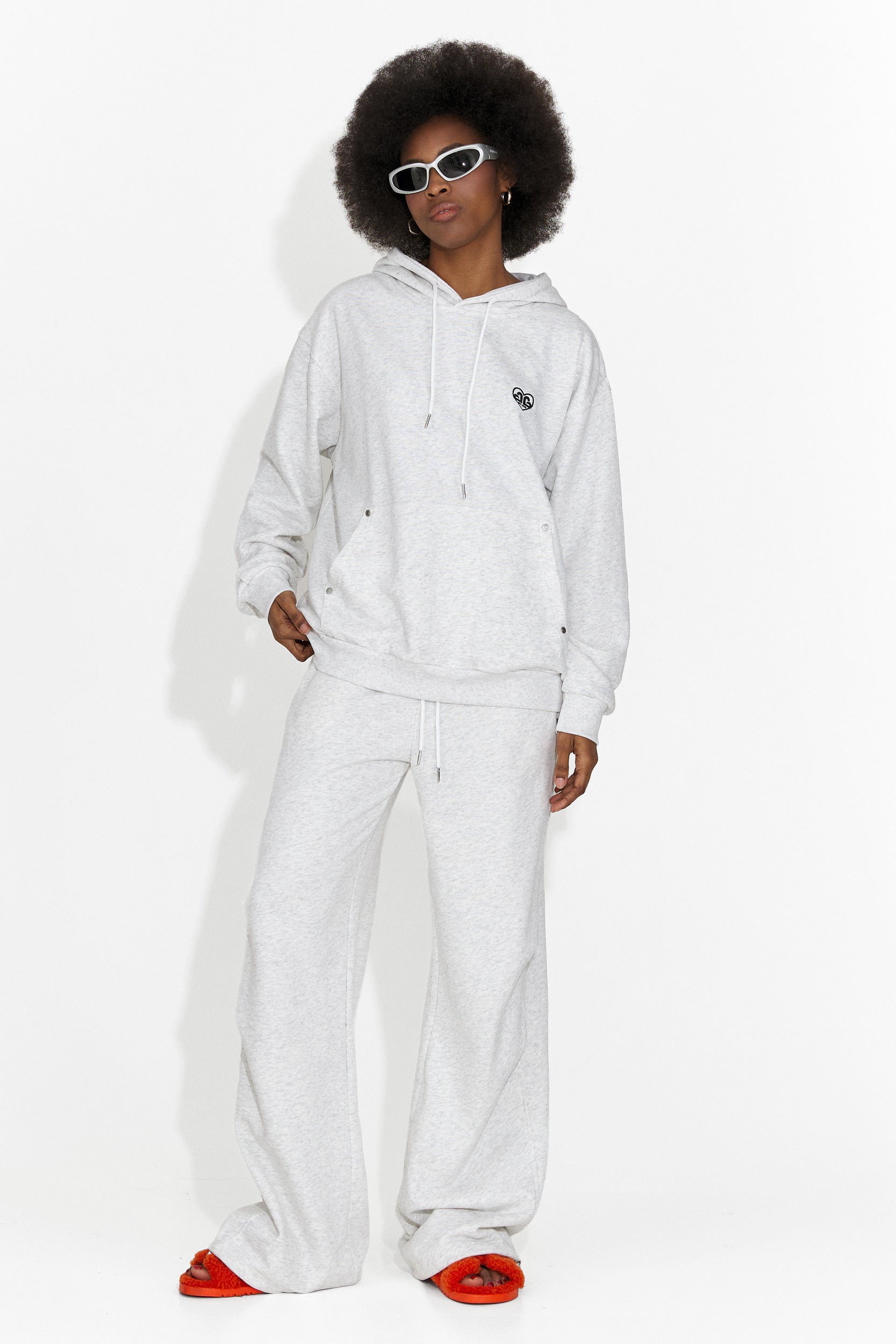 Women's casual gray tracksuit Melizia Bogas