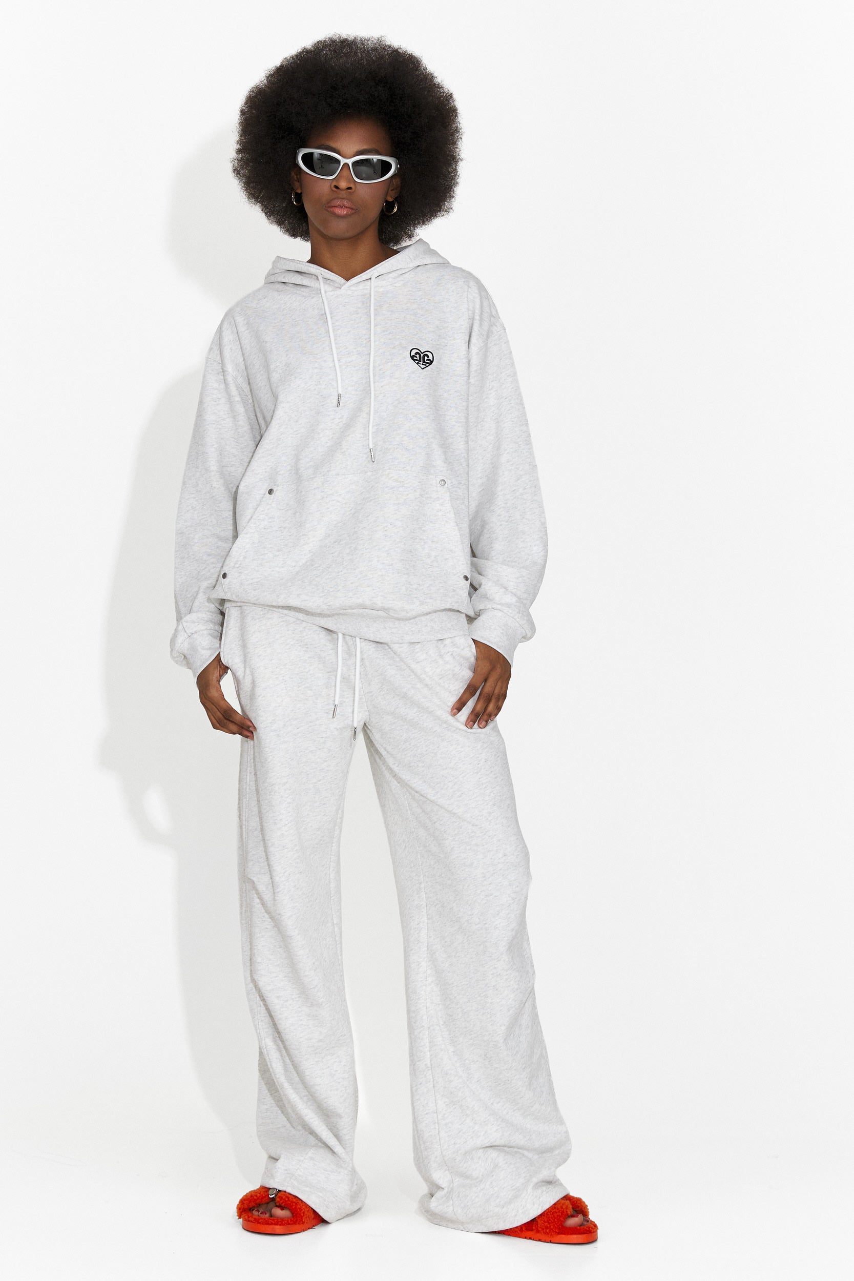 Women's casual gray tracksuit Melizia Bogas