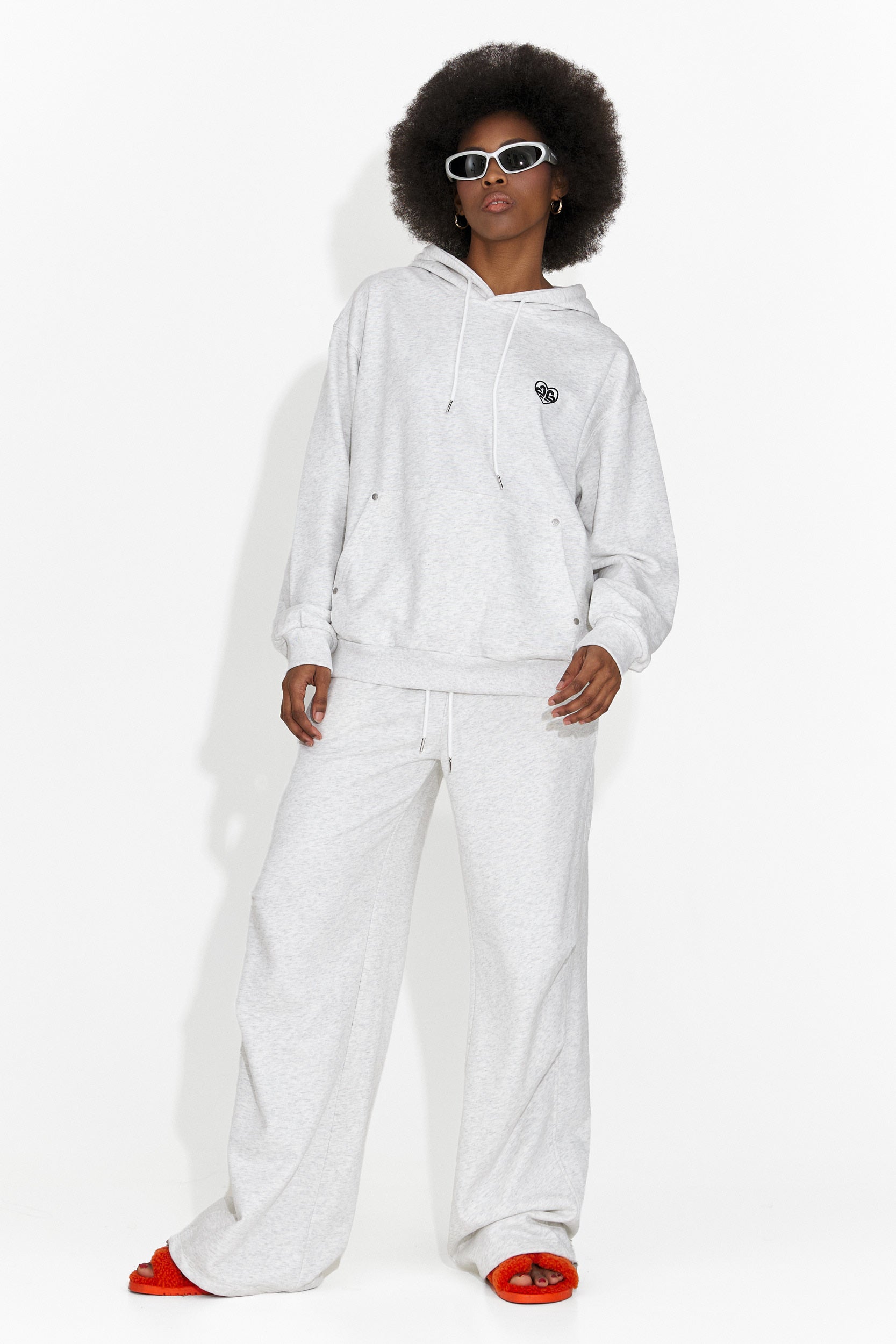 Women's casual gray tracksuit Melizia Bogas