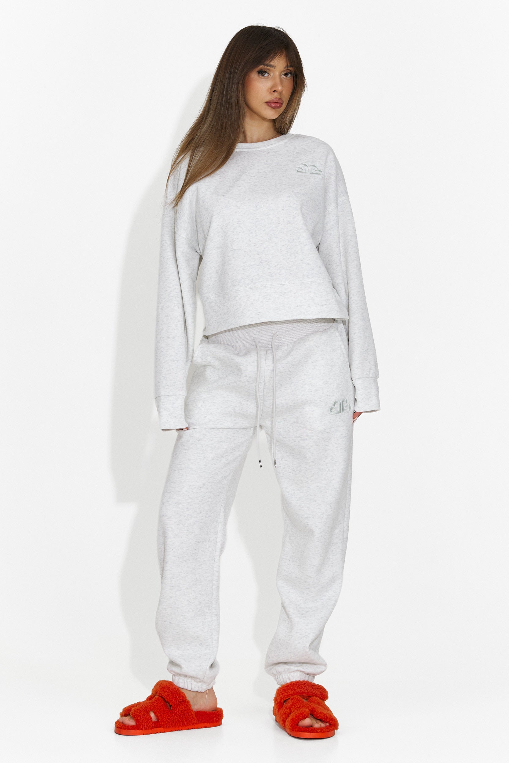 Women's casual gray tracksuit Semyna Bogas