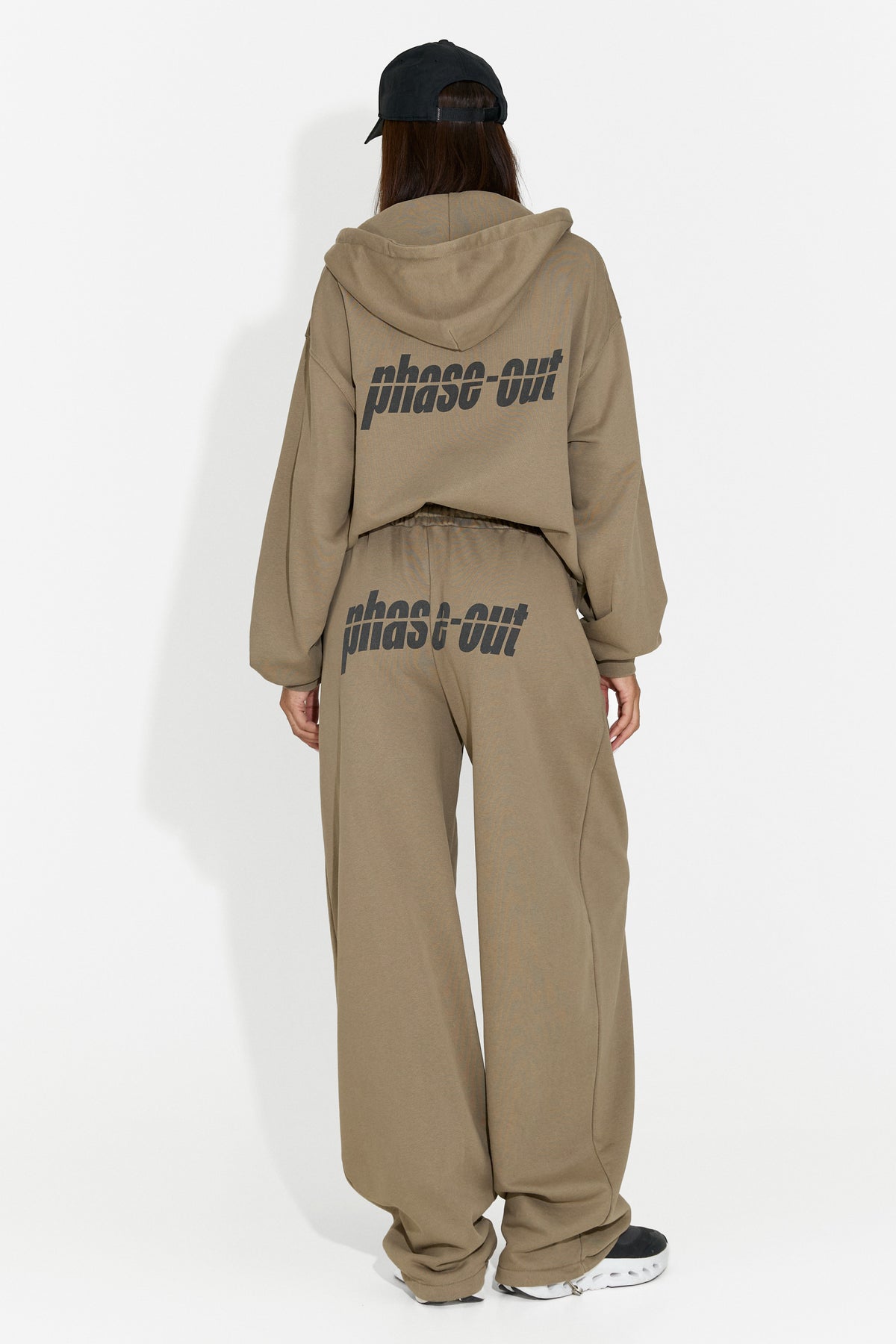 Women's casual khaki tracksuit Chavimielia Bogas