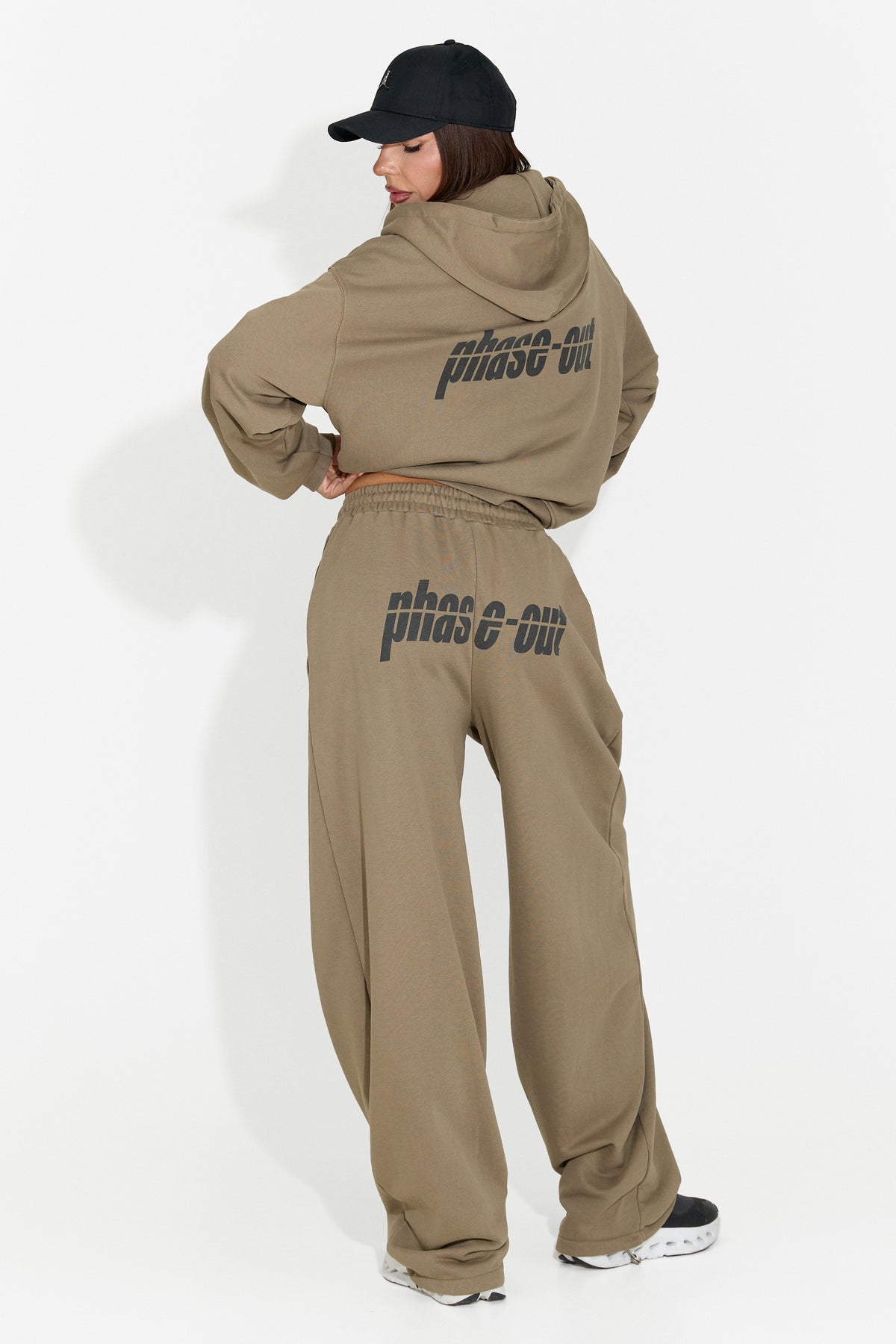 Women's casual khaki tracksuit Chavimielia Bogas
