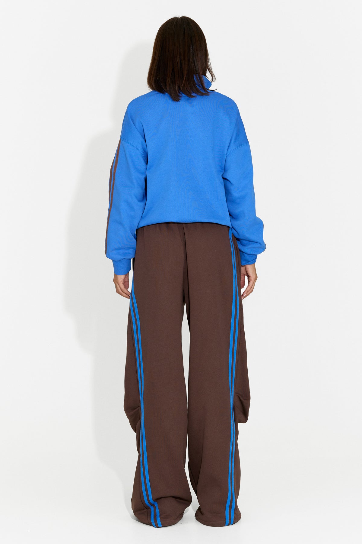 Women's casual brown tracksuit Celoaora Bogas
