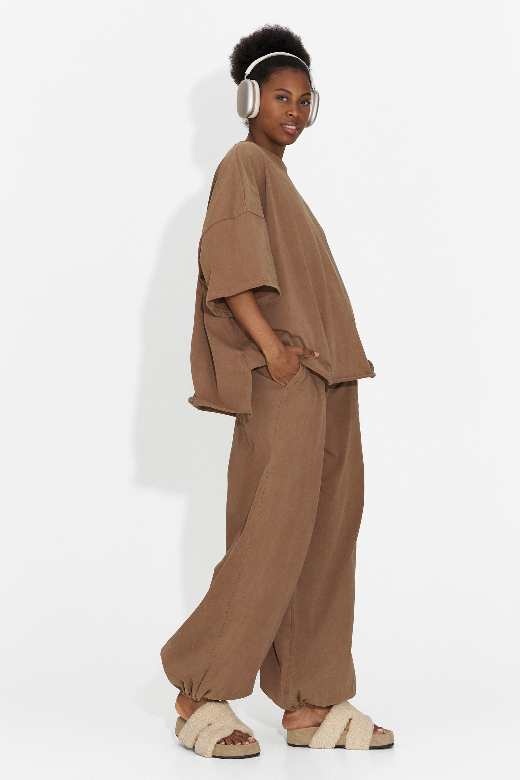Edelweis Bogas Casual Brown Women's Training Suit