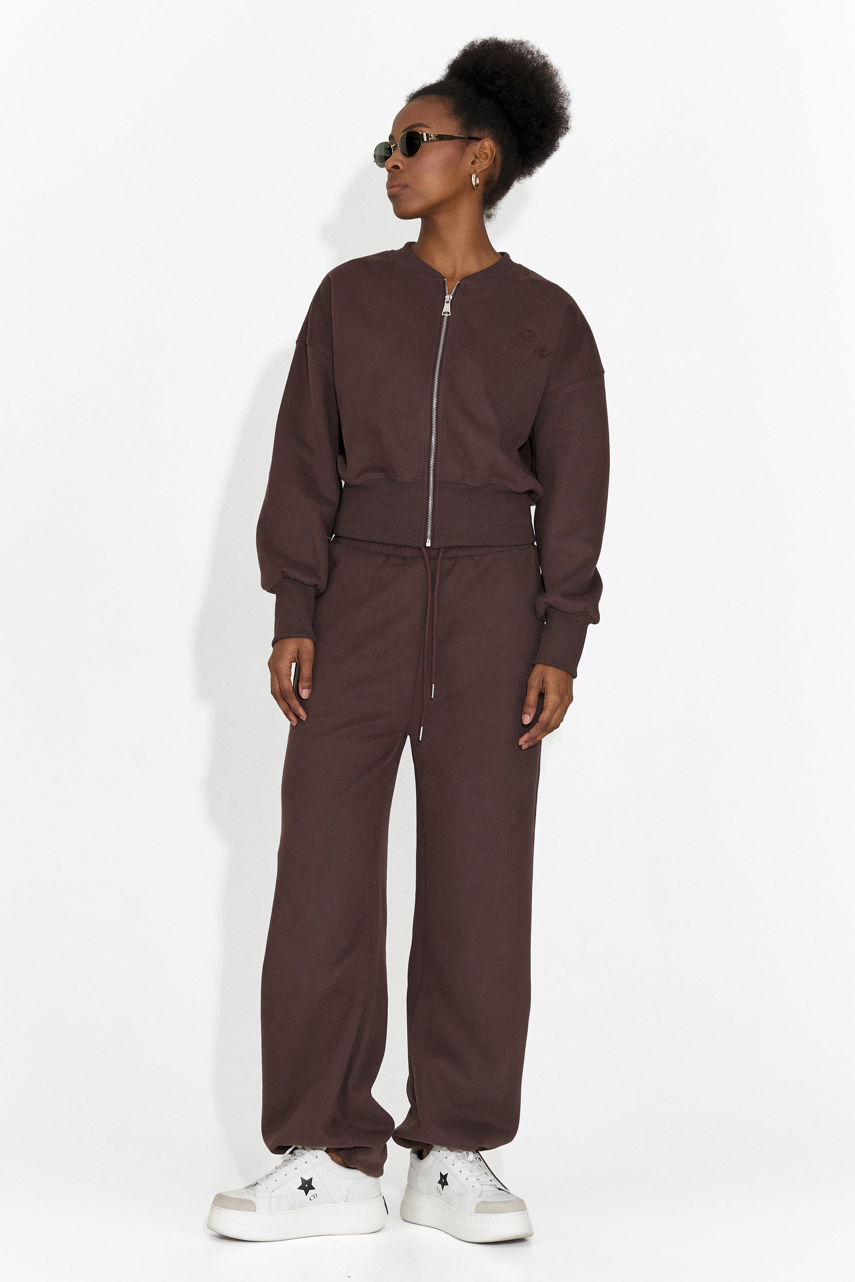 Damen-Freizeitanzug braun Iviona Bogas