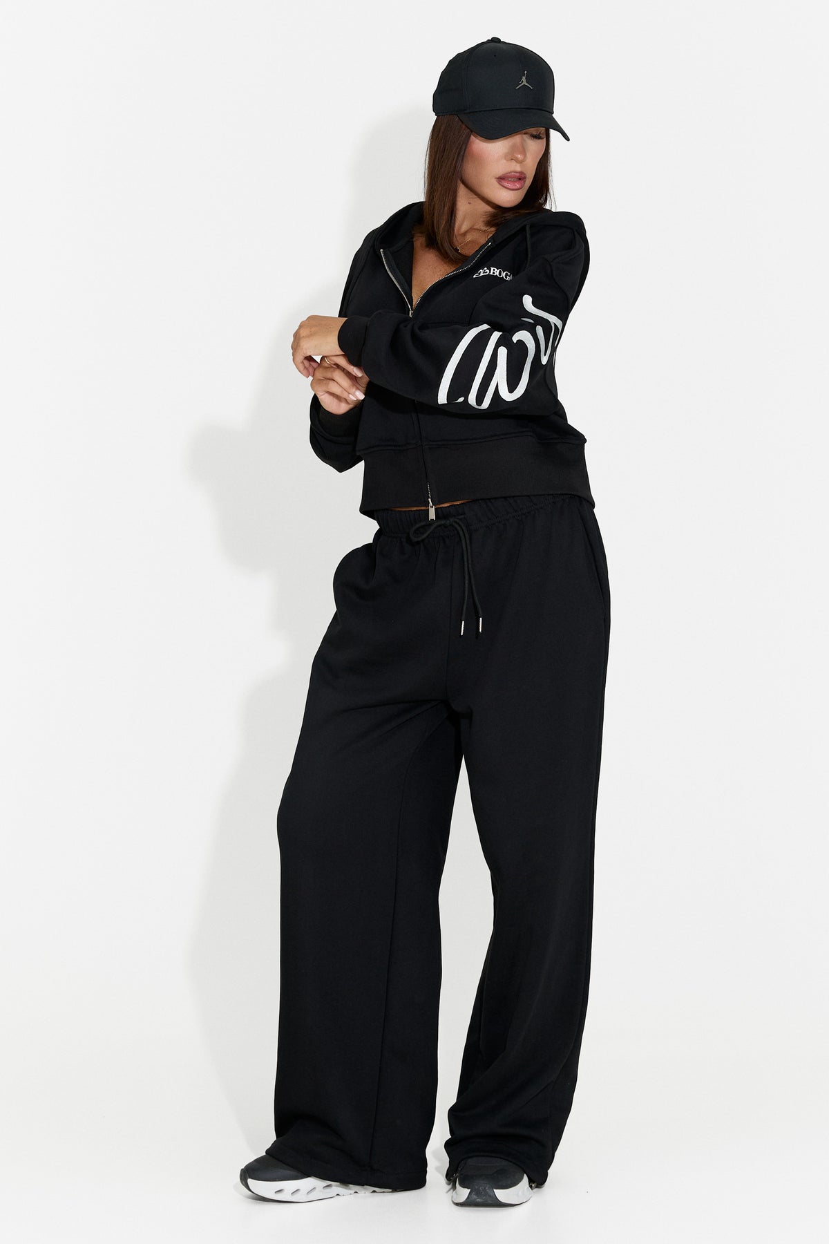 Chándal de mujer casual negro Jaliraeria Bogas