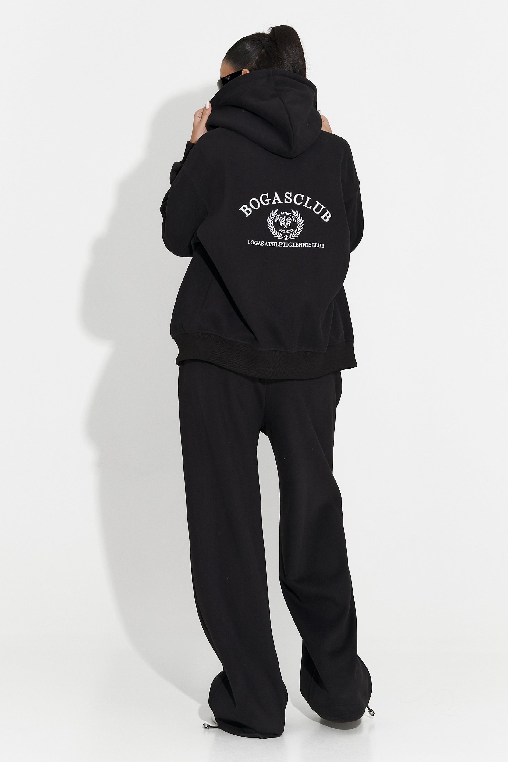 Kalira Bogas Casual Black Women's Training Suit