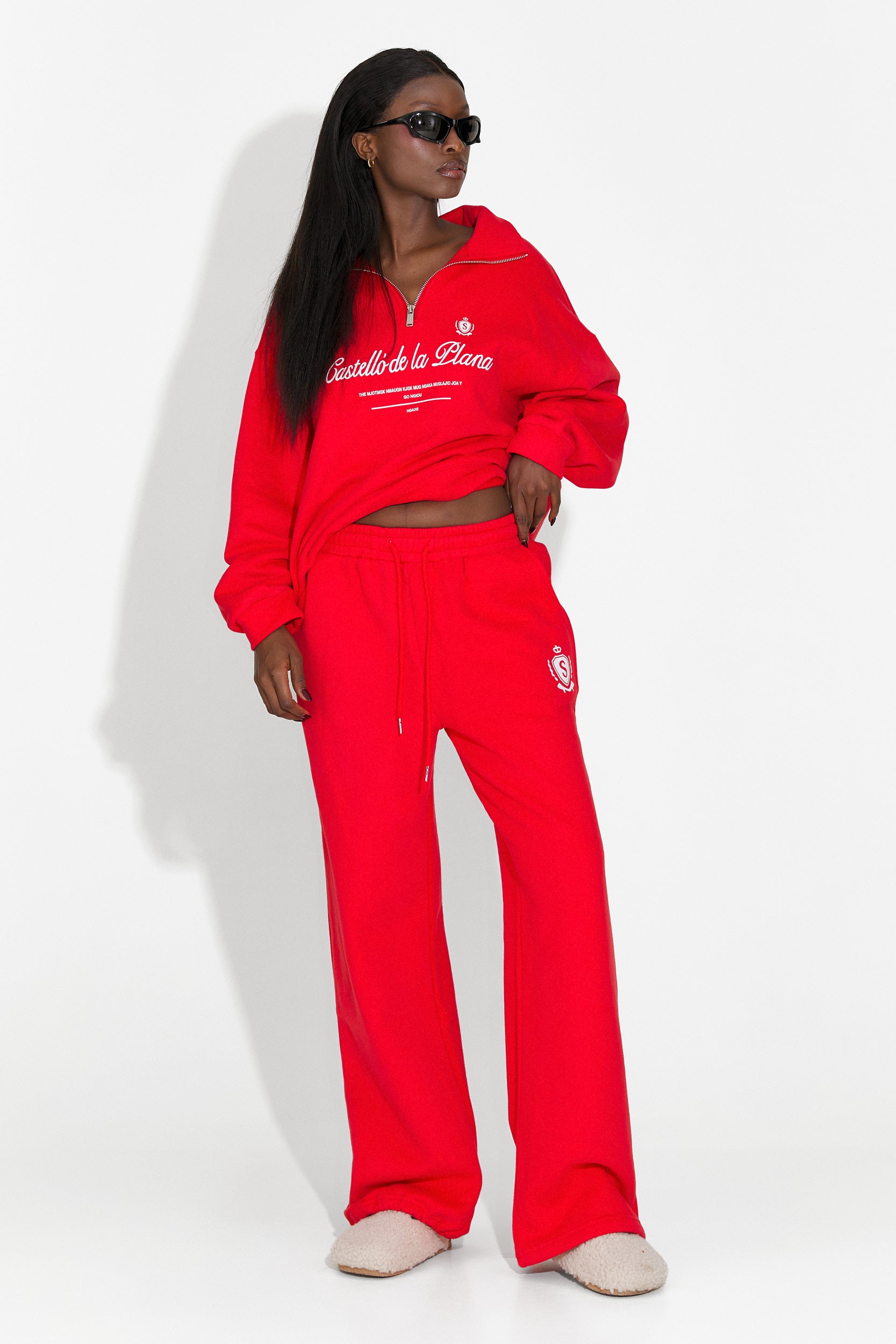 Civora Bogas Casual Red Women's Training Suit