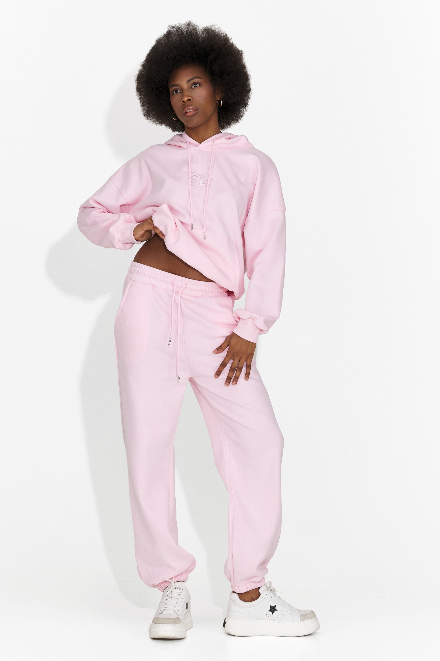 Women's casual pink tracksuit Medania Bogas