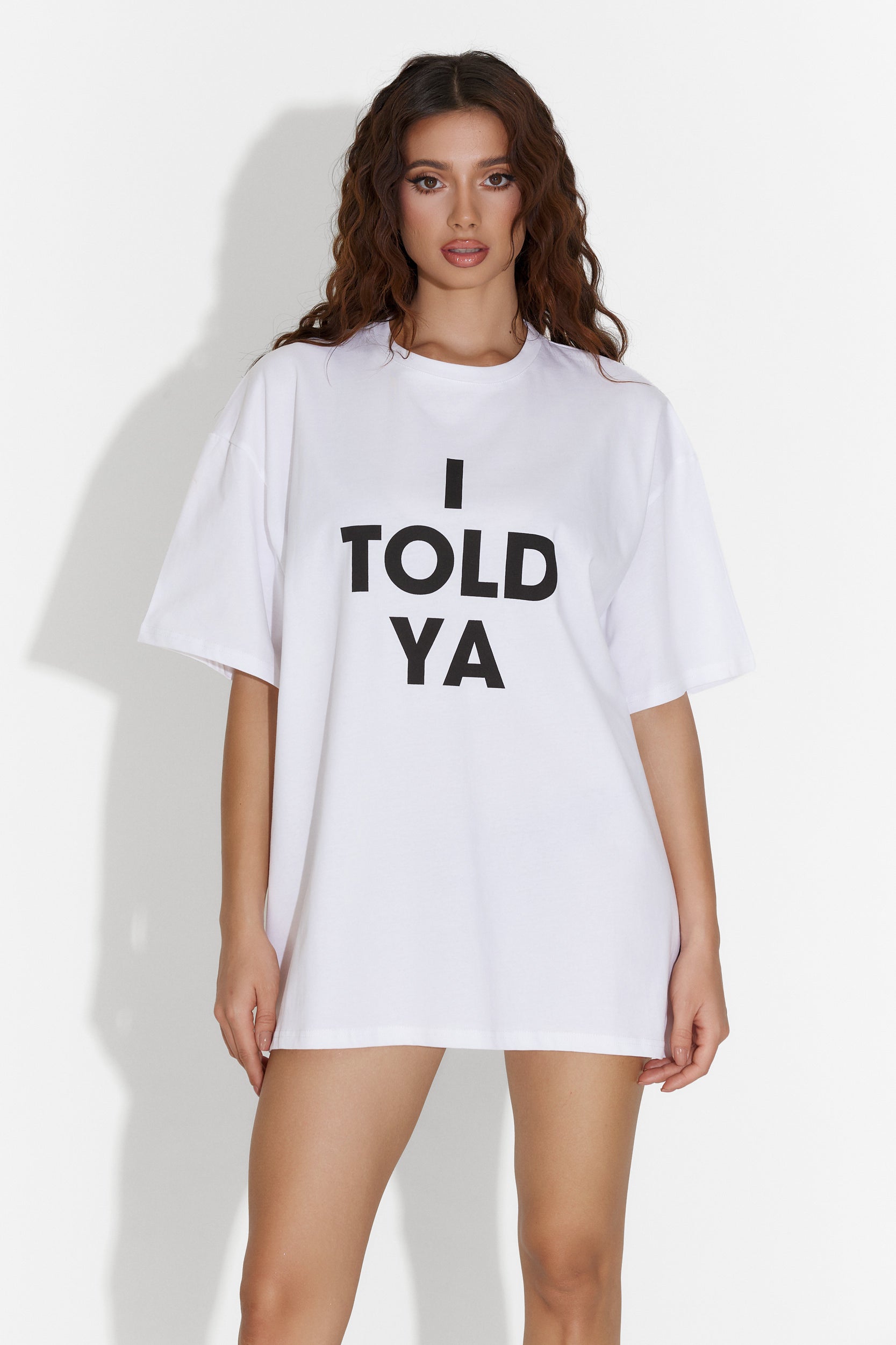 Metorica Bogas White Casual Women's T-shirt