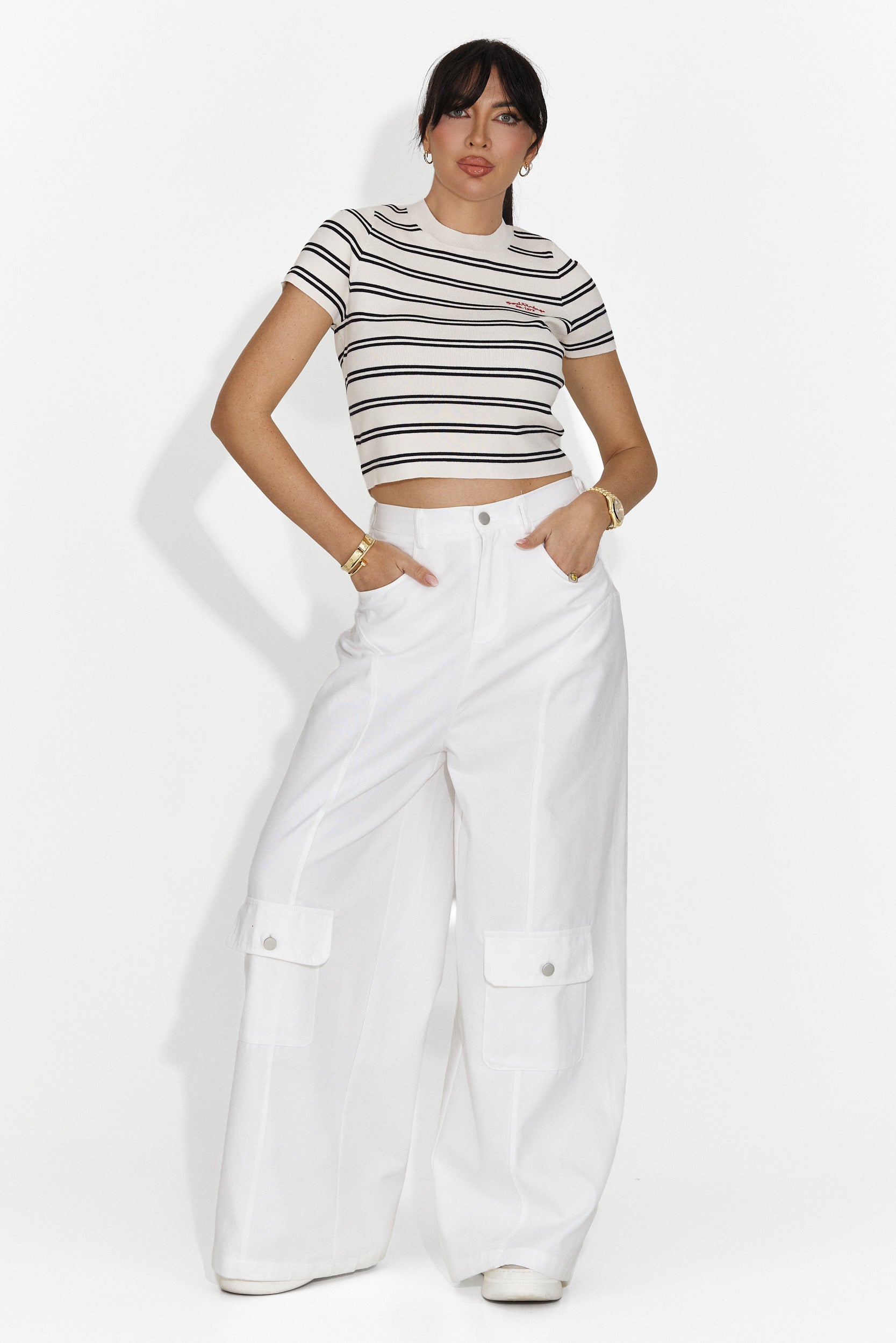 Yolandia Bogas ležerna krem majica za dame