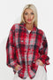 Elegant red women's shirt Purely Bogas