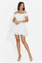 Rochie dama scurta alba Yermosa Bogas