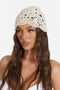 Women's head accessory beige Senis Bogas
