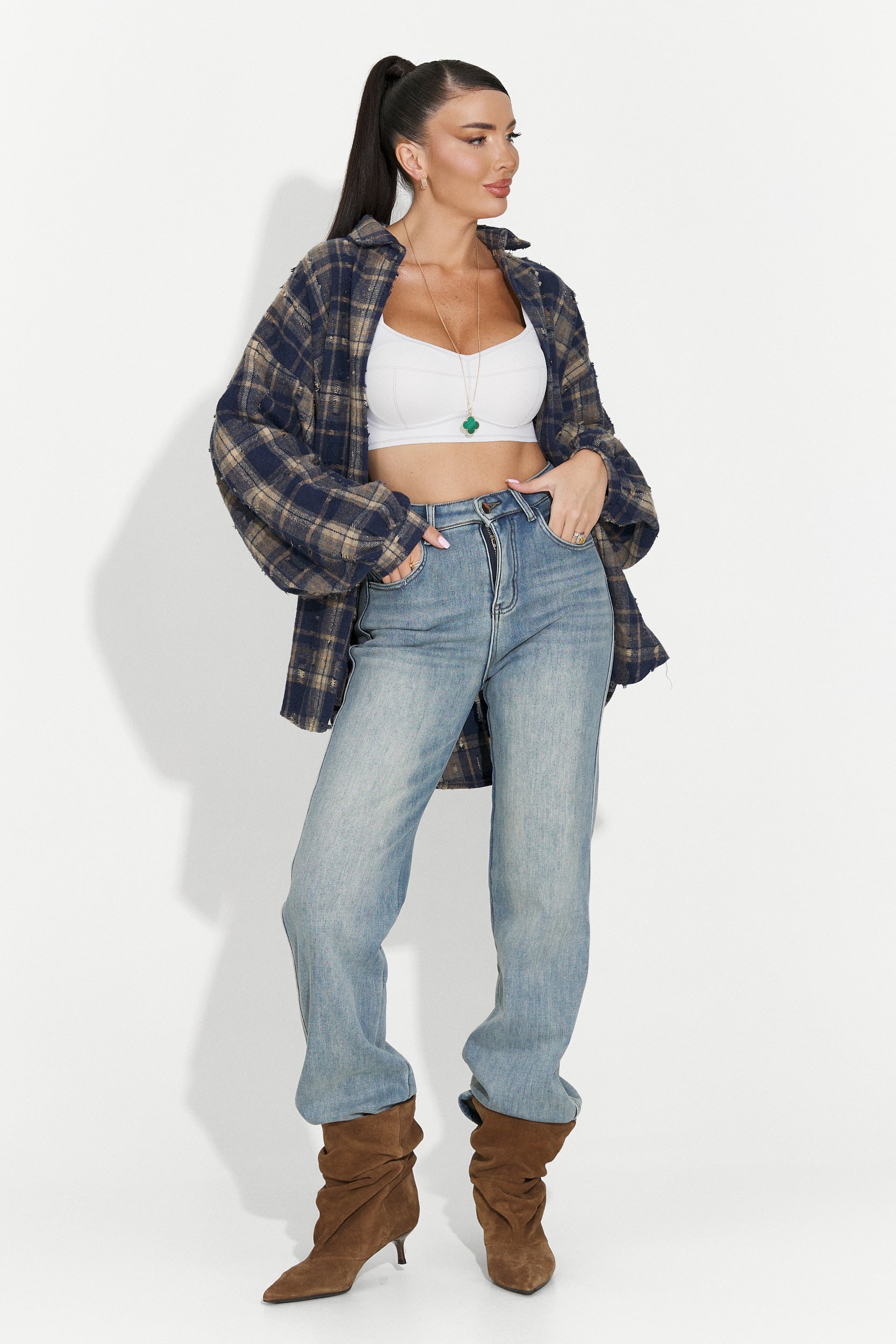 Vaqueros casuales azules para mujer Hetafe Bogas