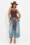 Damen Jeans Casual Blau Ozanias Bogas