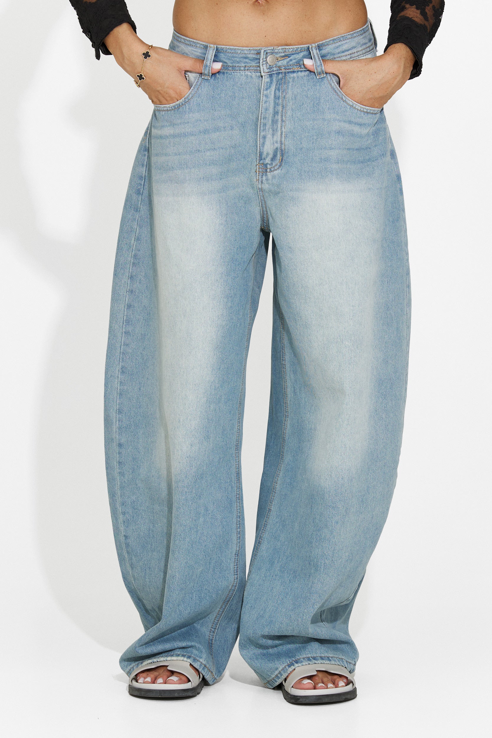 Jean décontracté bleu pour femme Tolida Bogas