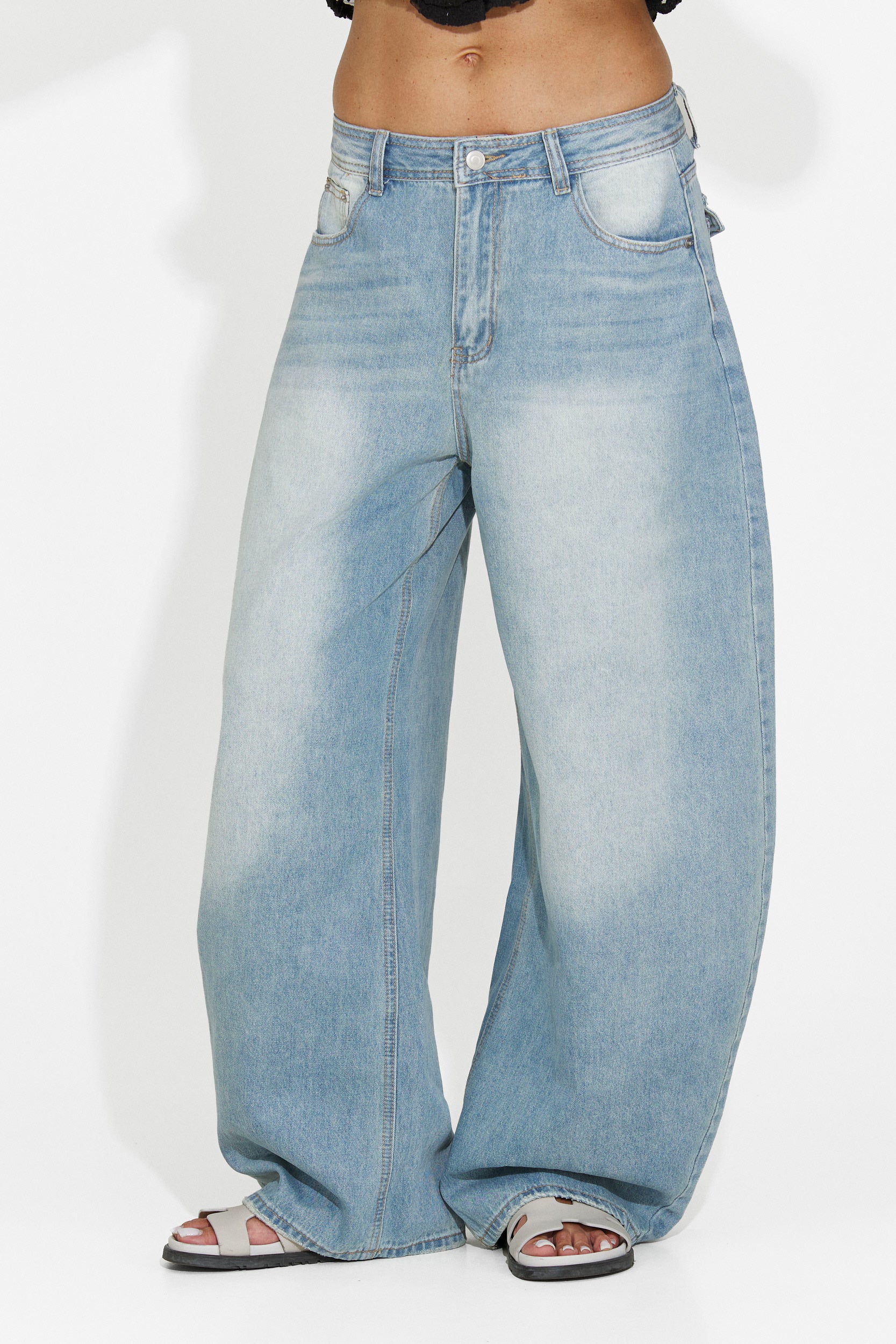 Jean décontracté bleu pour femme Tolida Bogas