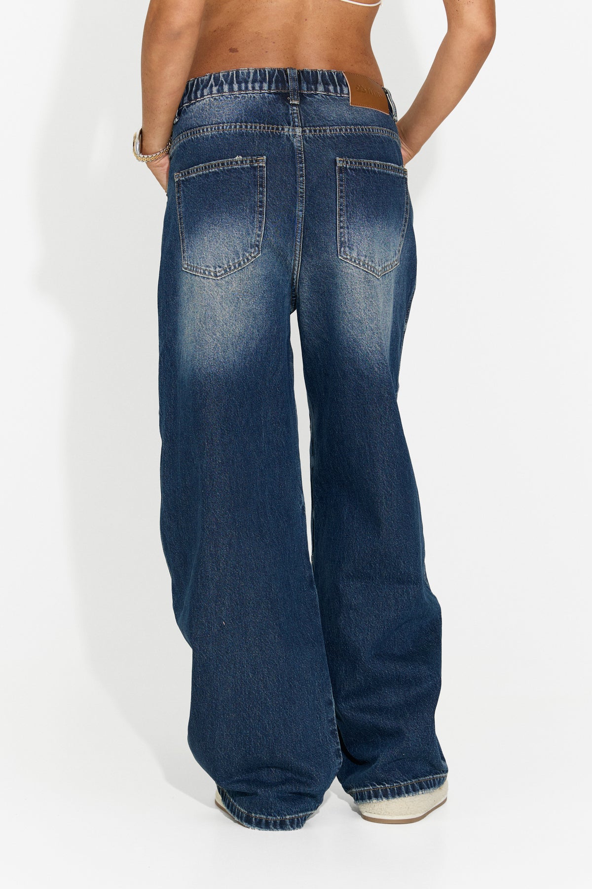 Damen-Casual-Jeans blau Elementary Bogas