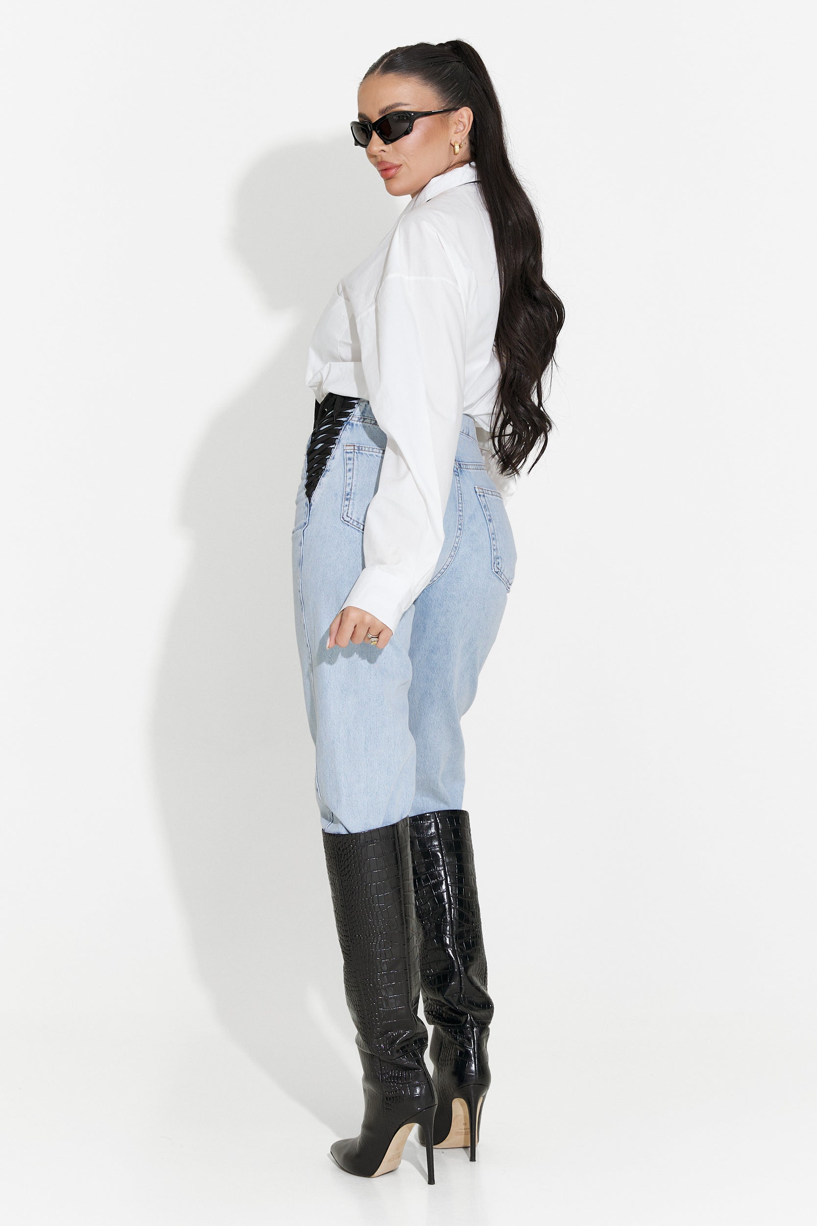 Jeans Bleus Décontractés Bodysa Bogas pour Femmes