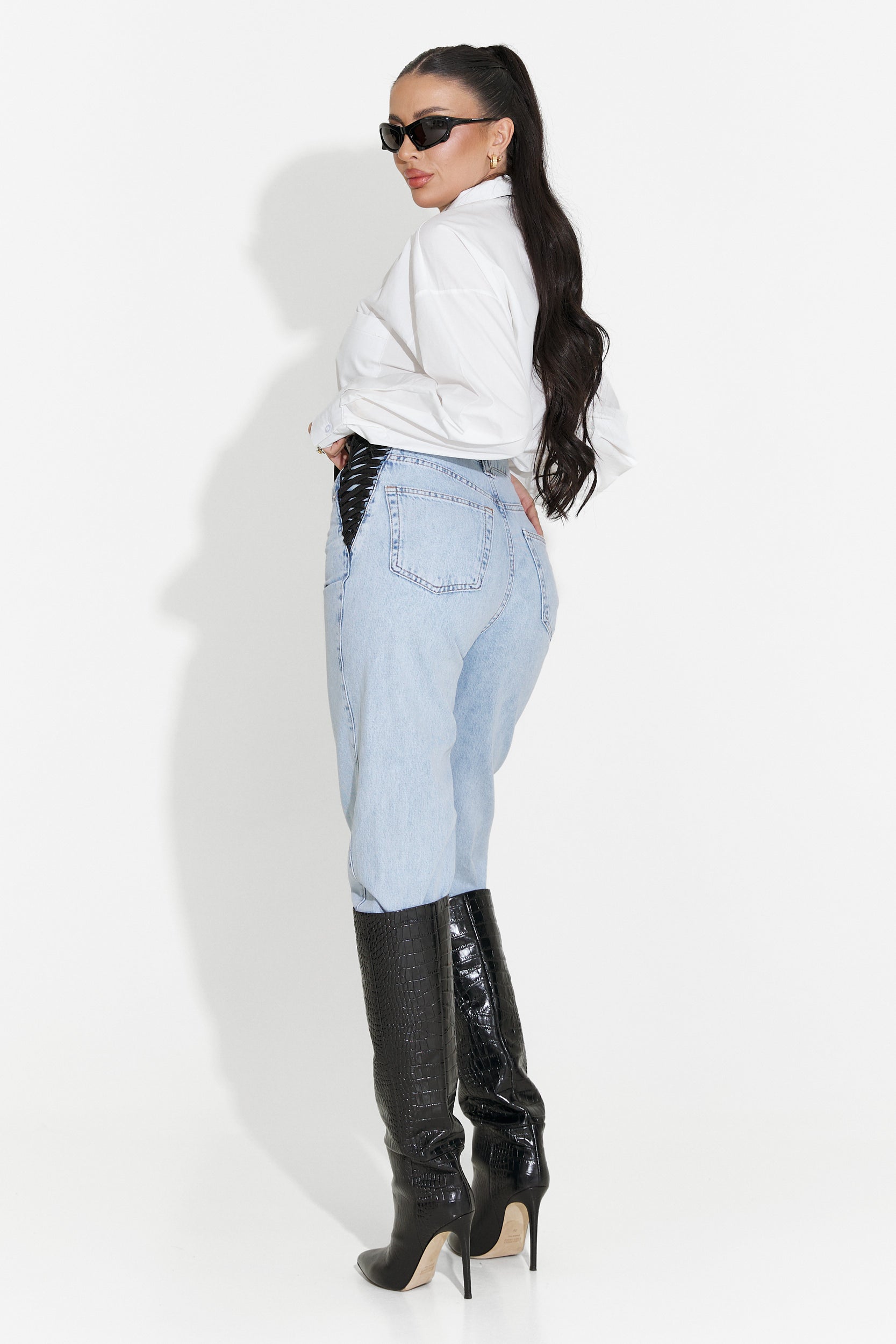 Jeans Bleus Décontractés Bodysa Bogas pour Femmes