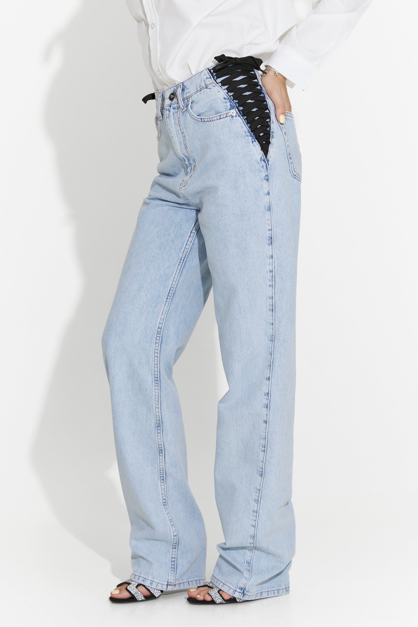 Jeans Bleus Décontractés Bodysa Bogas pour Femmes