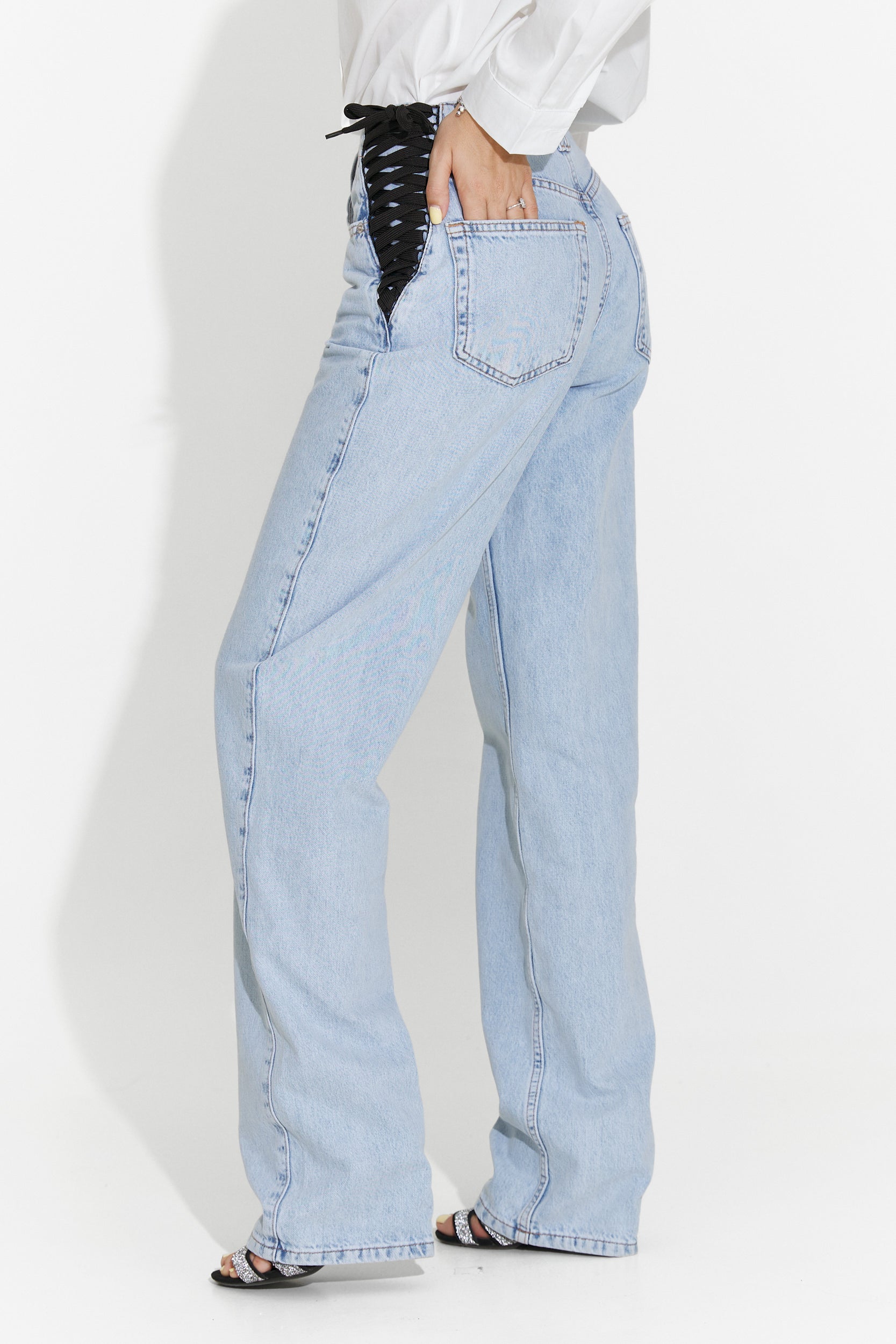 Jeans Bleus Décontractés Bodysa Bogas pour Femmes