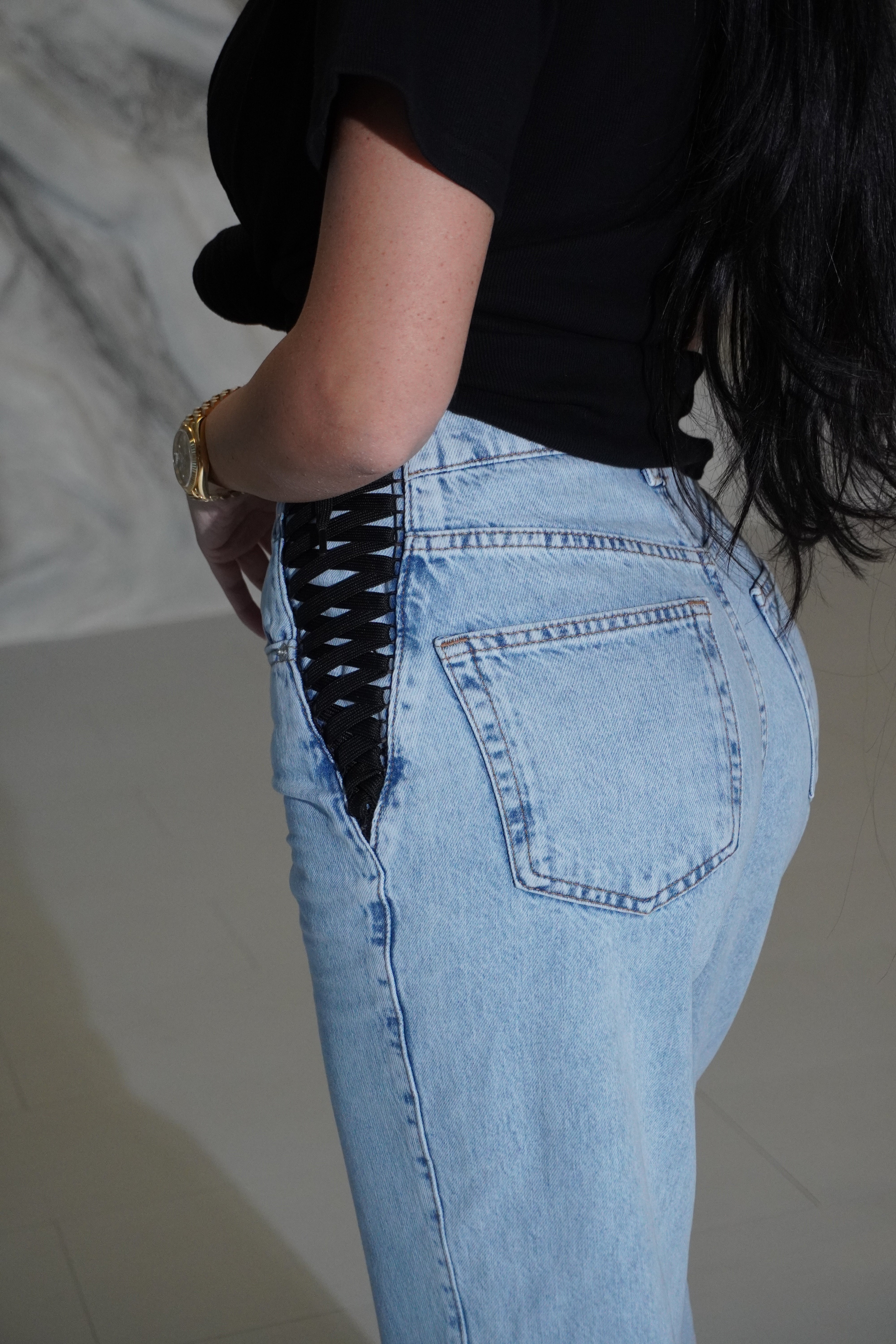 Jeans Bleus Décontractés Bodysa Bogas pour Femmes