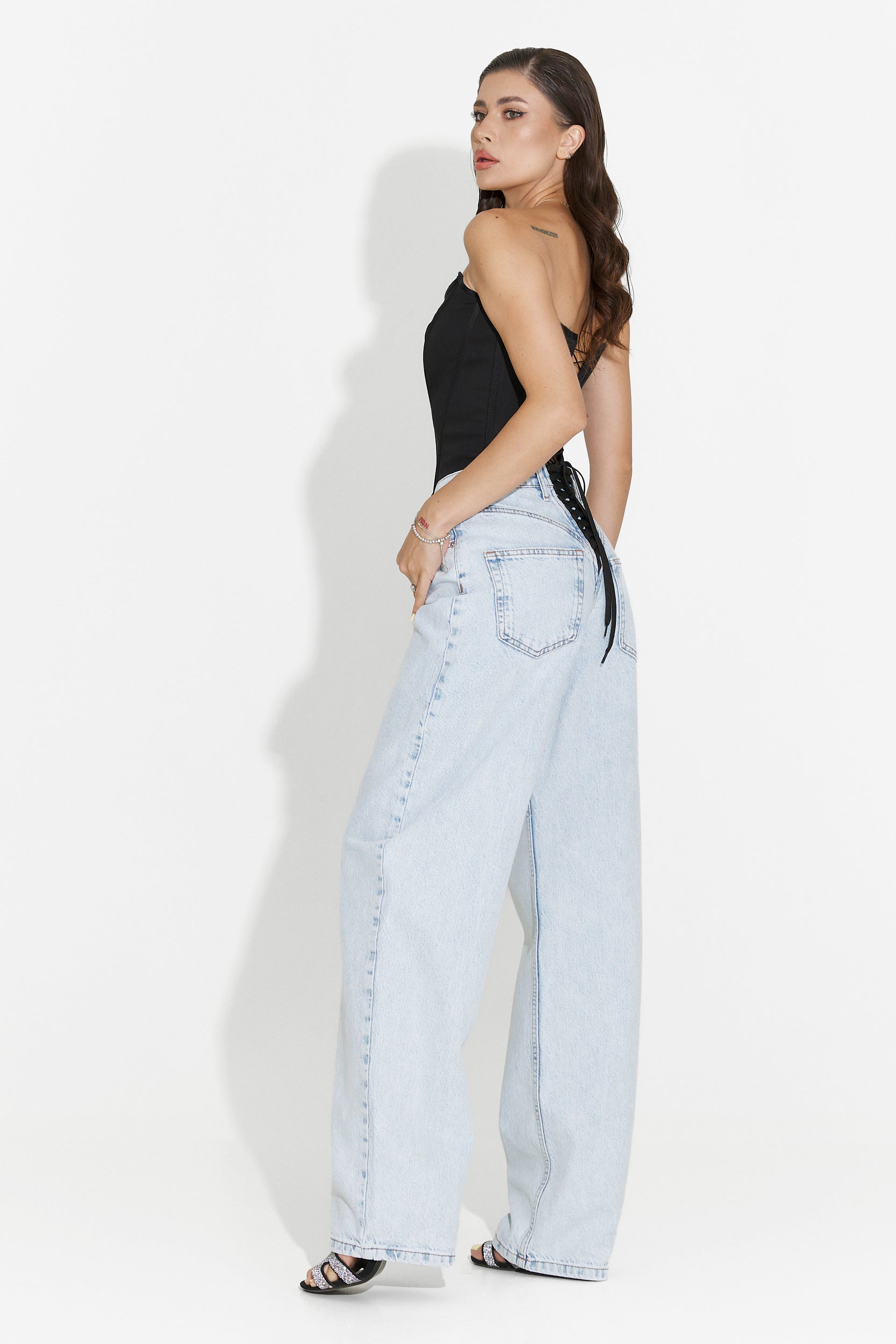 Casual blue jeans for women Locura Bogas