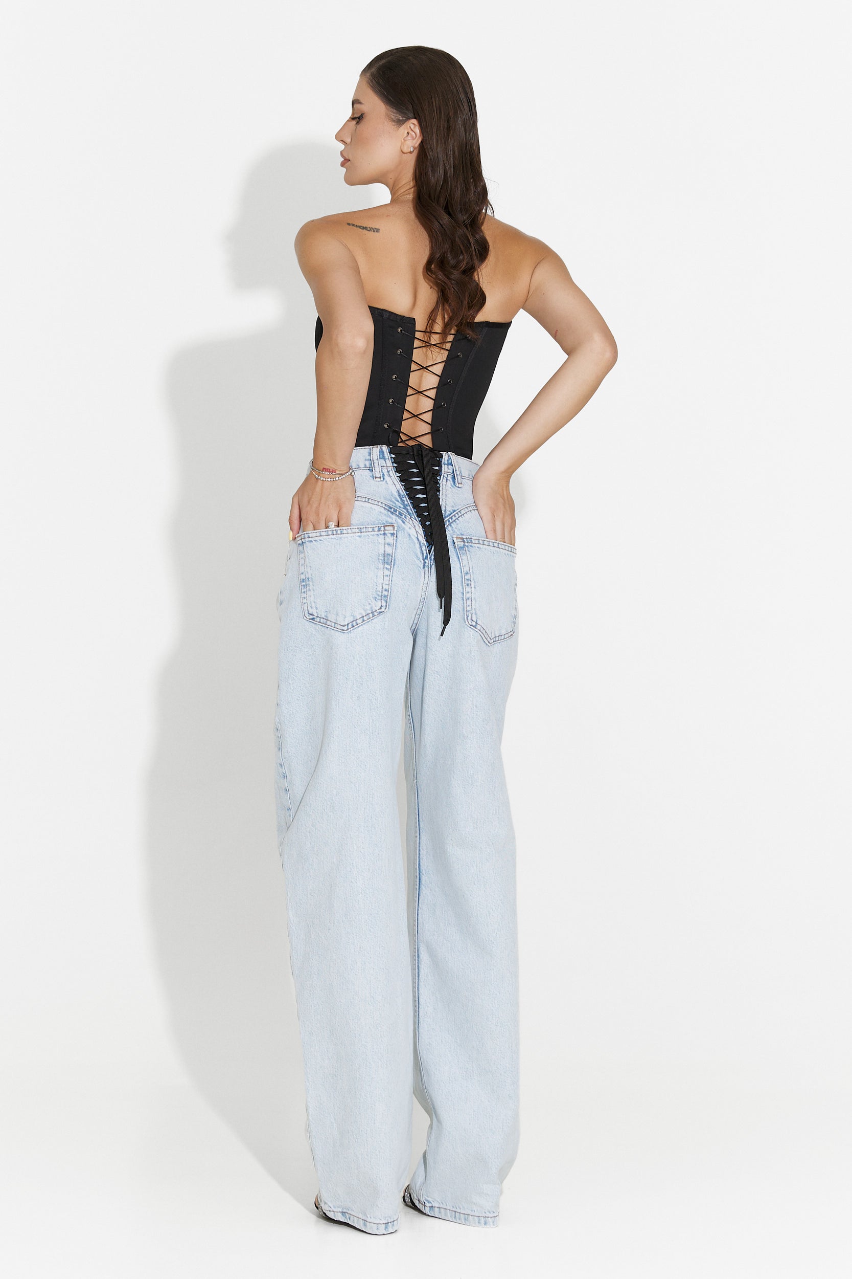 Casual blue jeans for women Locura Bogas