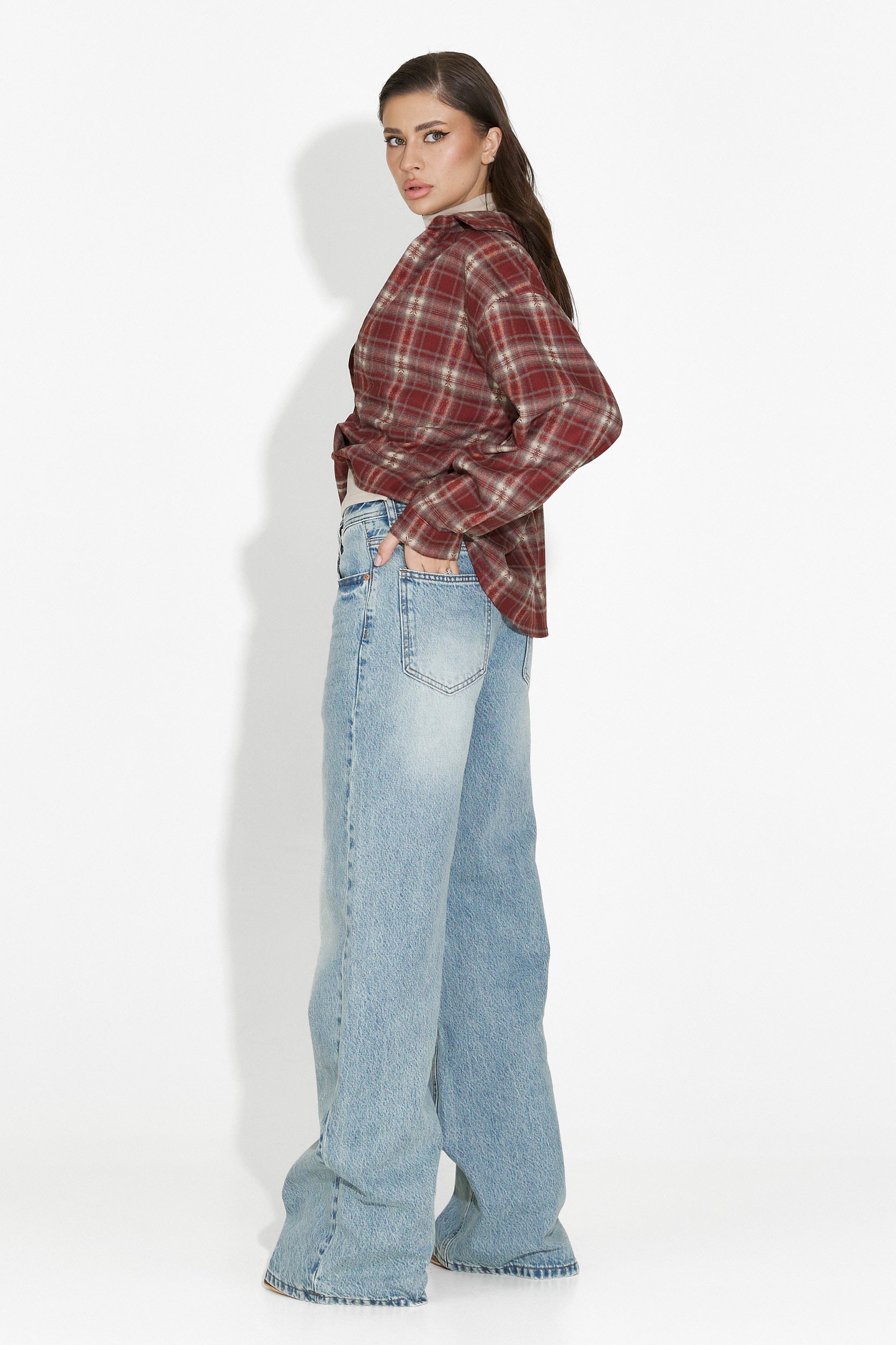 Luma Bogas Casual Blue Jeans for Women