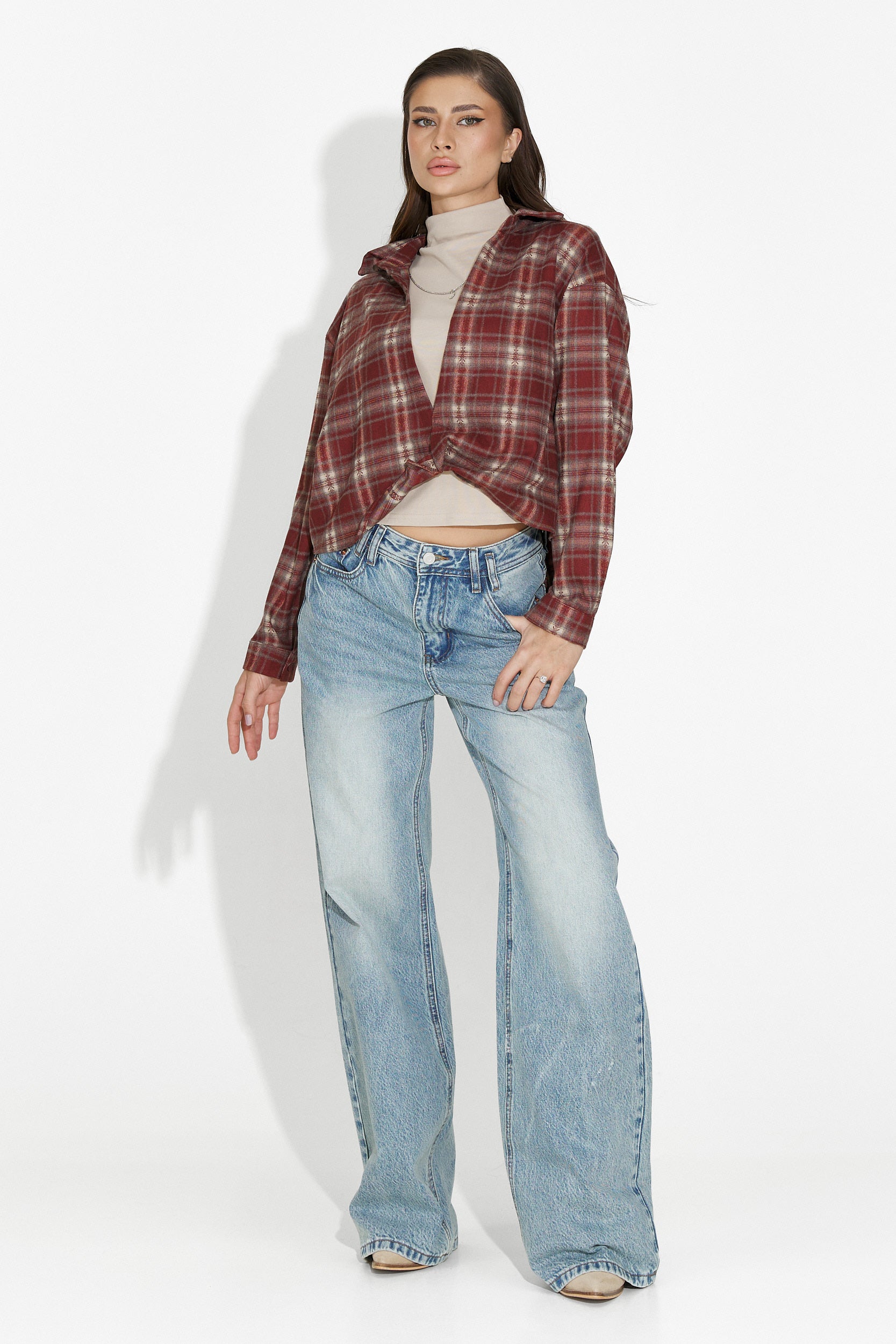 Γυναικείο casual τζιν μπλε Luma Bogas