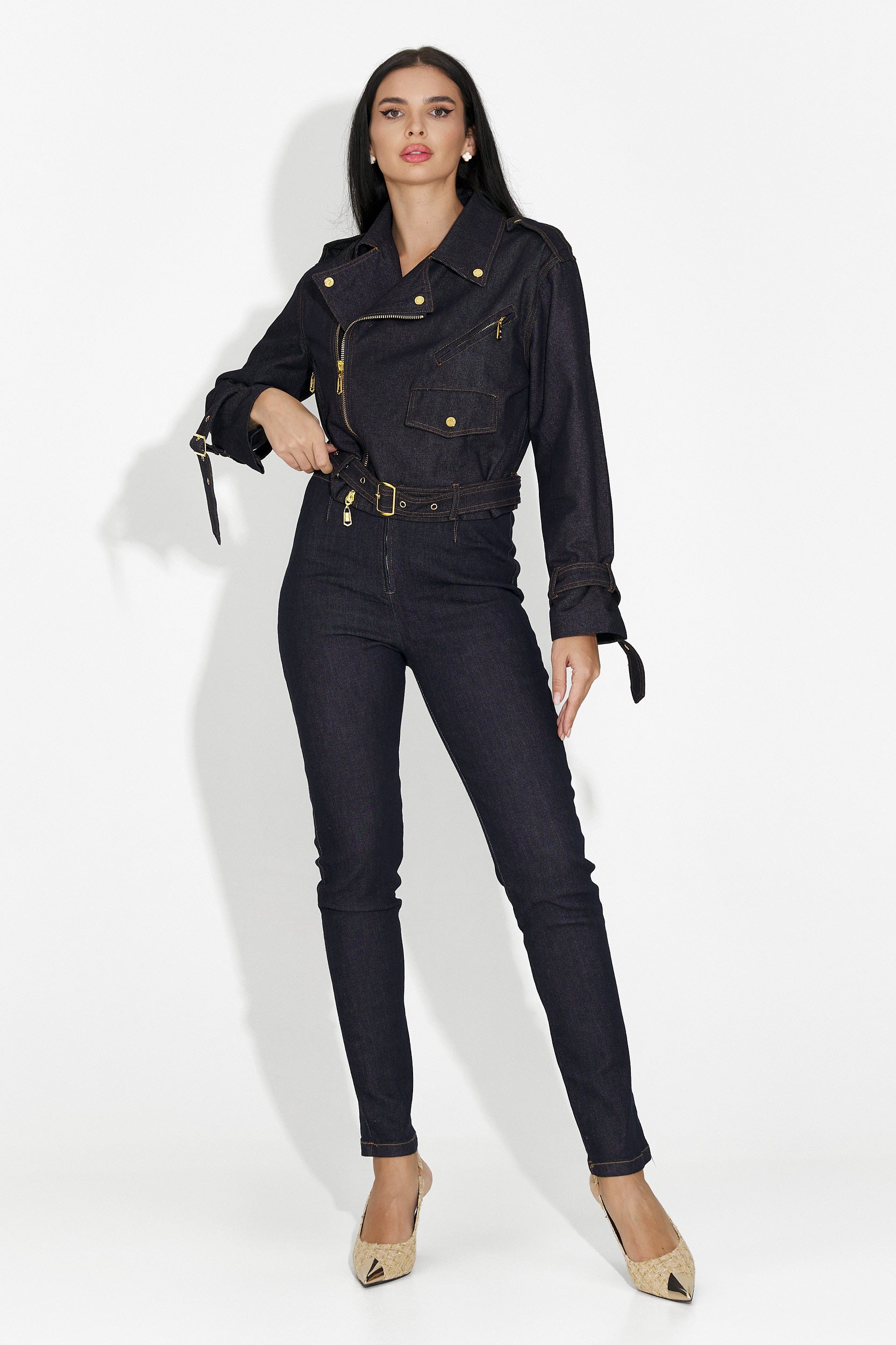 Navy Blue Casual Women's Jeans Sirina Bogas