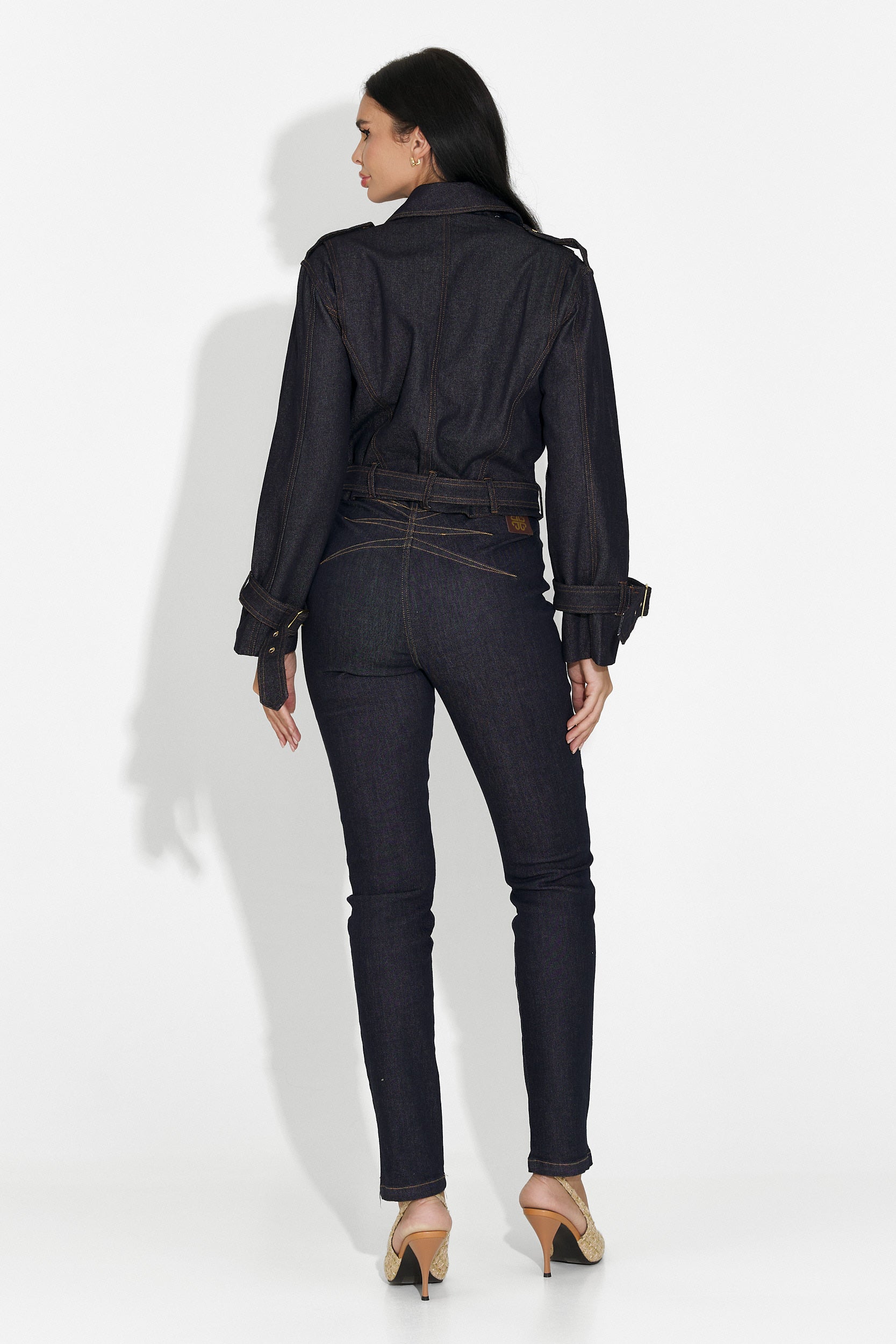 Mörkblå casual damjeans Sirina Bogas