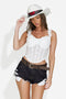 Women's short dark blue jeans Namira Bogas