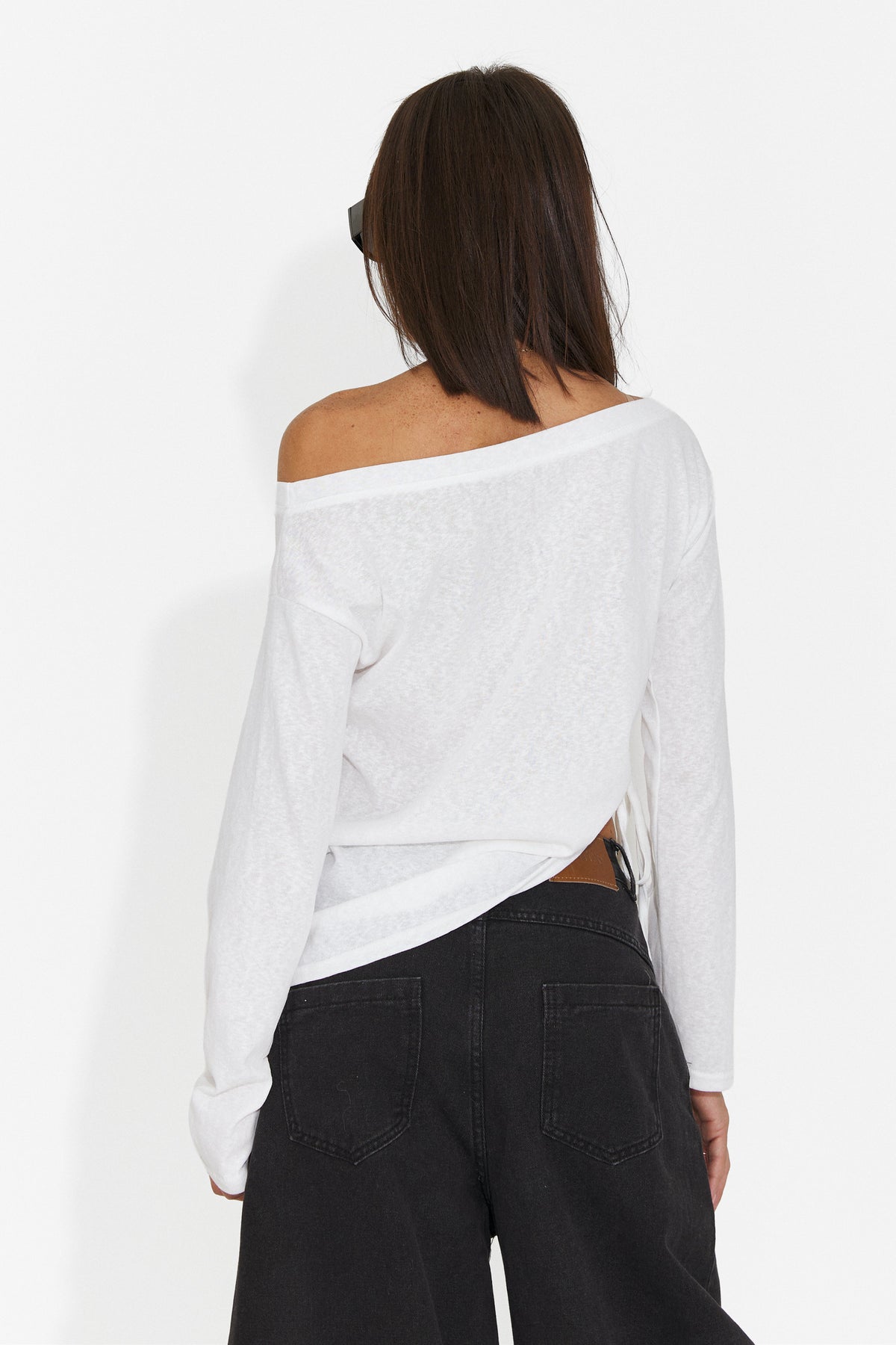 Bluza casual alba Hosioesia Bogas