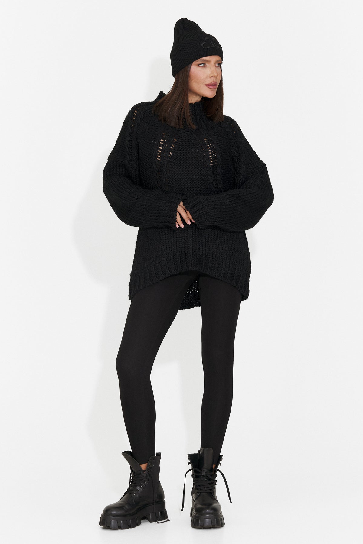 Bluza casual neagra Ziroeova Bogas