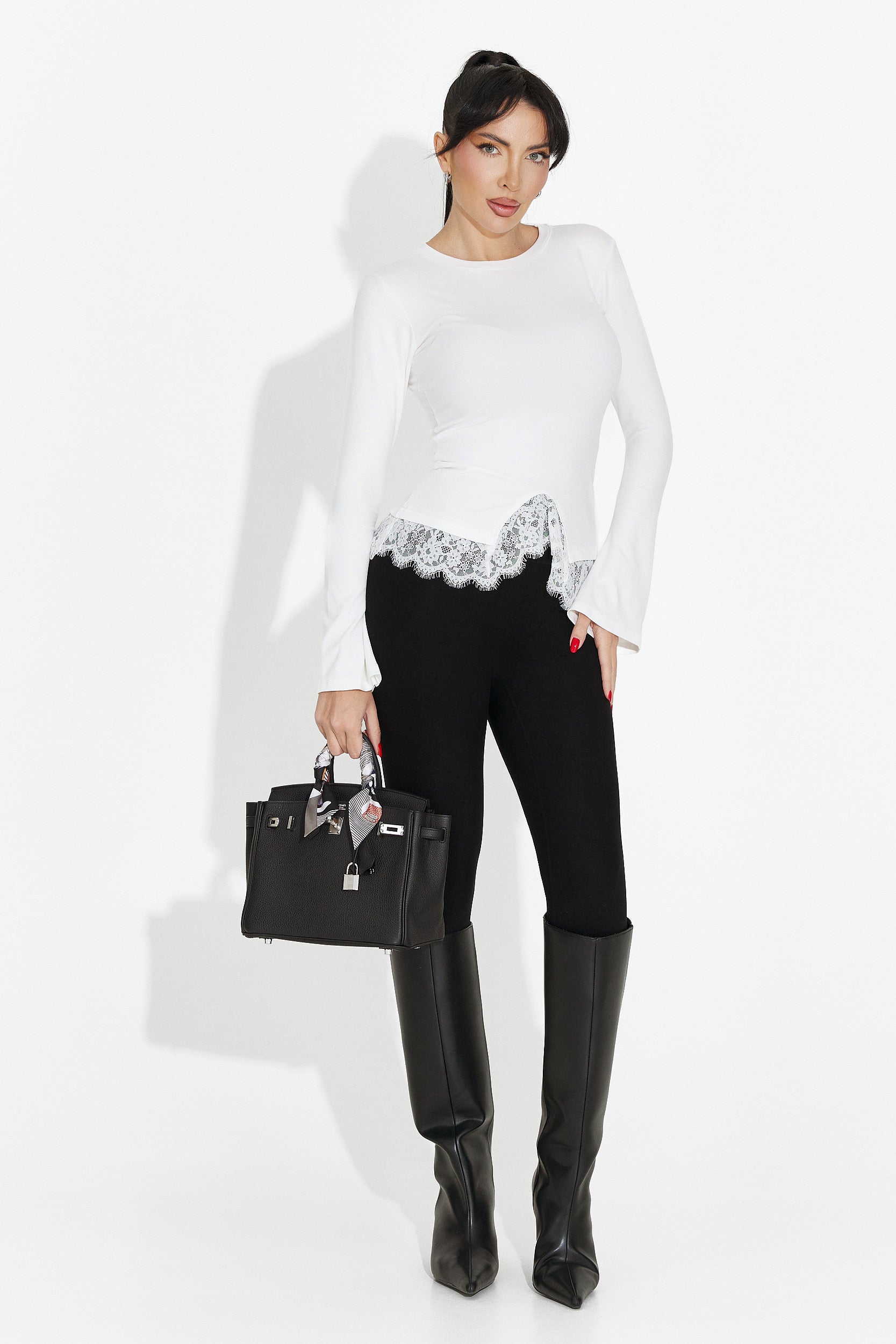 Maglia donna casual bianca Daiela Bogas