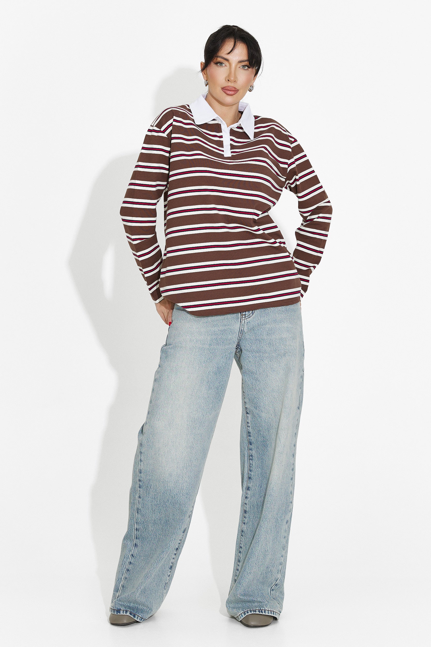 Women's casual brown blouse Paloma Bogas