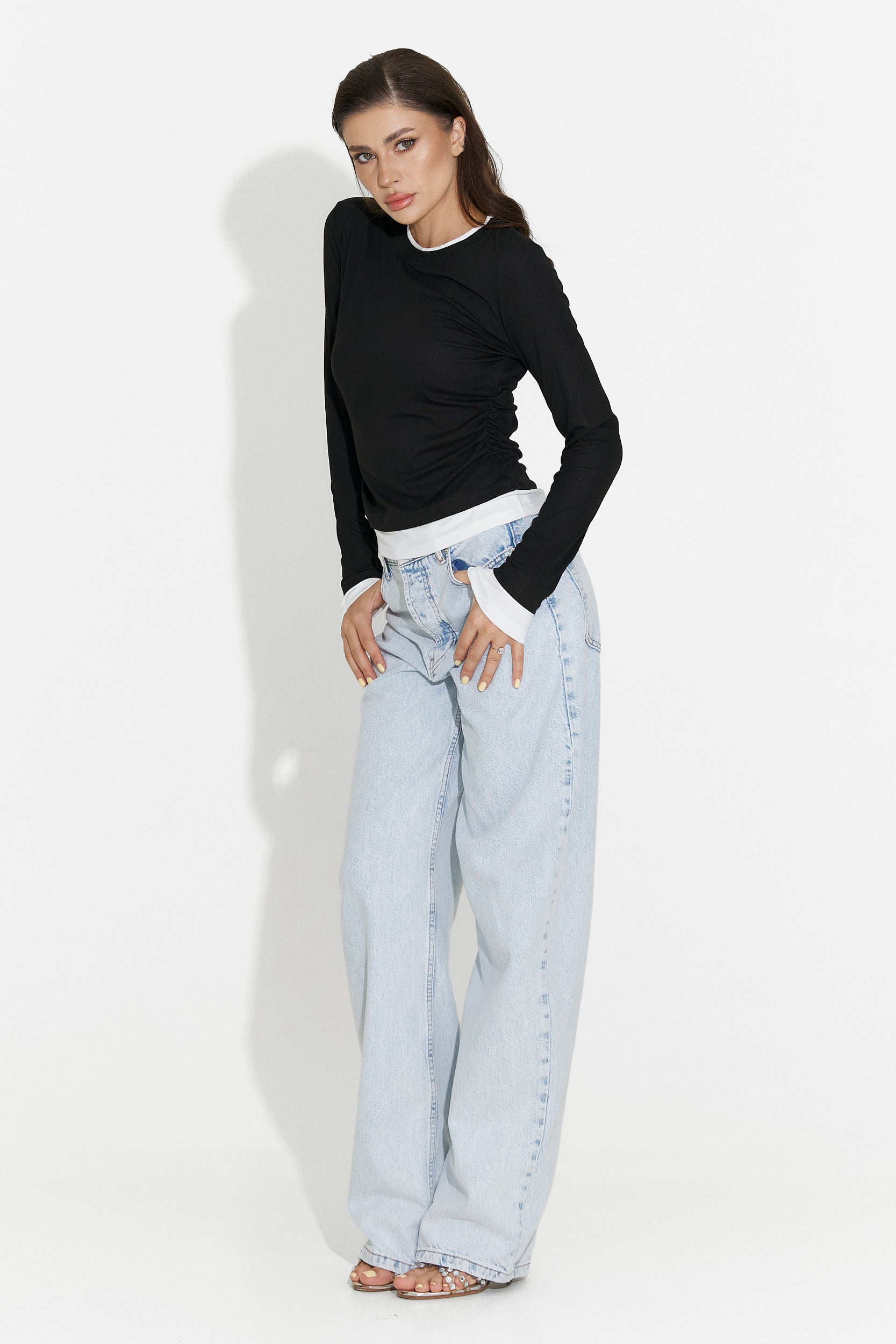 Kayas Bogas Casual Black Women's Blouse