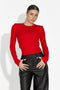 Μπλούζα γυναικεία casual κόκκινη Tavoria Bogas