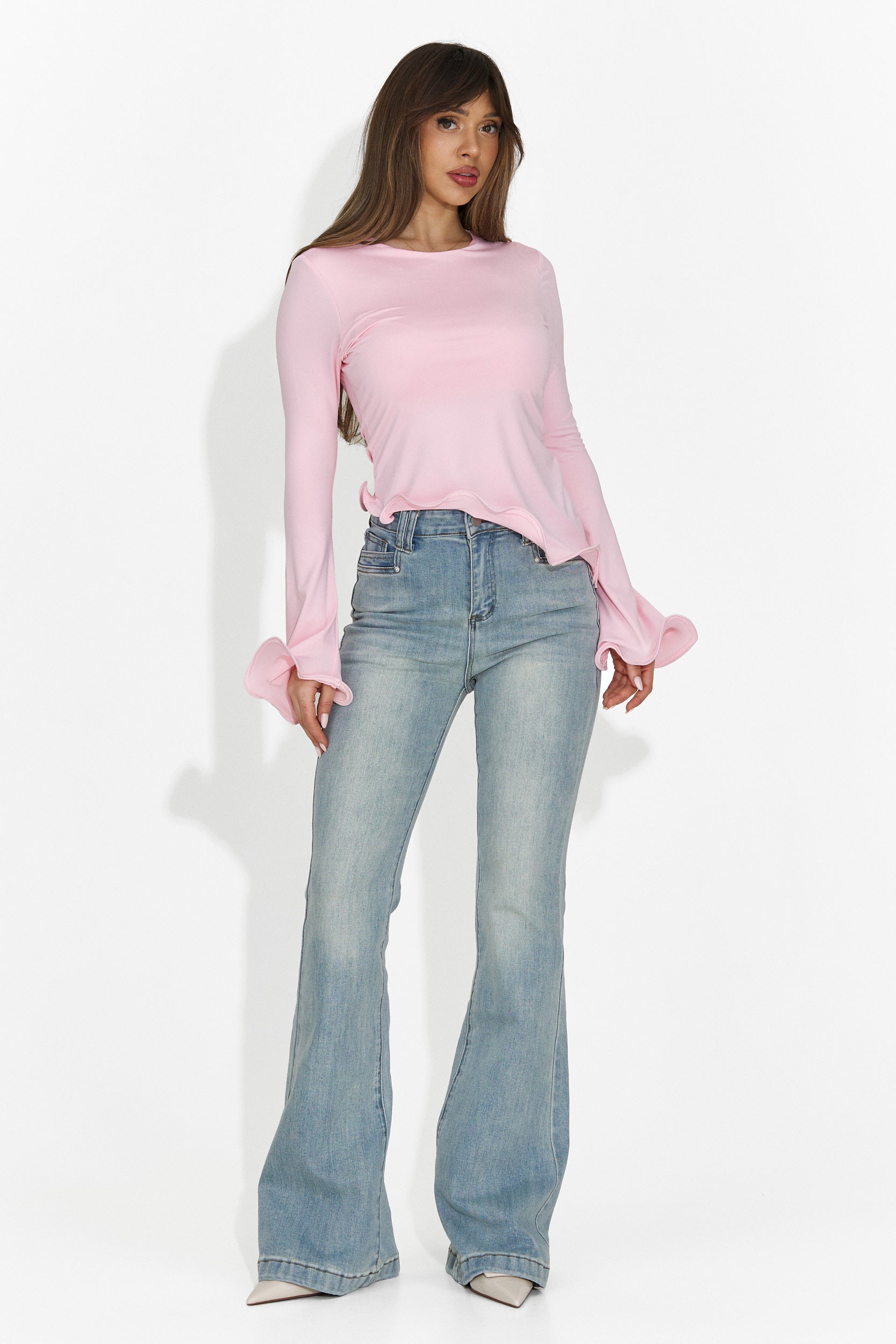 Maglia donna casual rosa Enisea Bogas