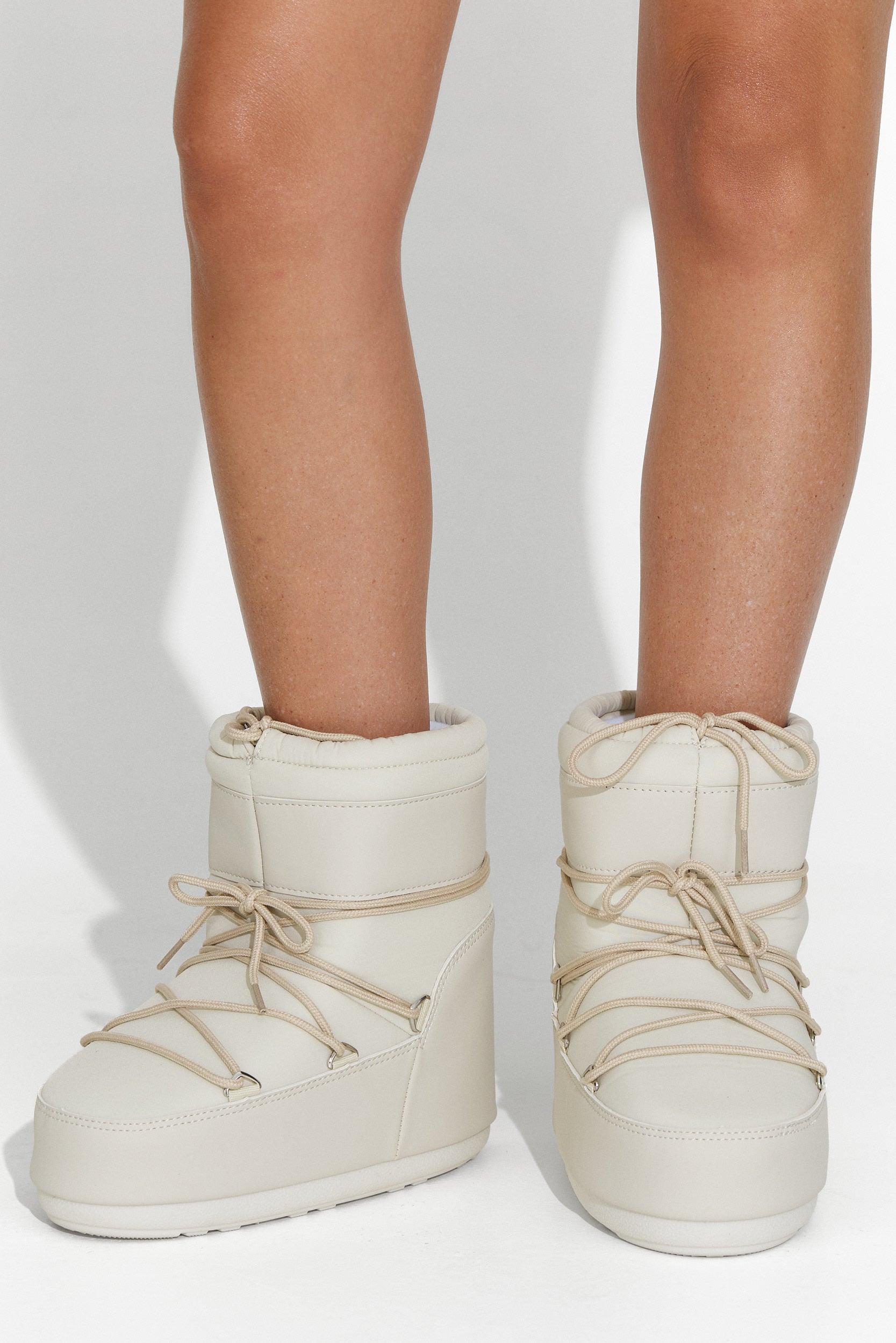 Bottes Beiges pour Femmes Sameria Bogas